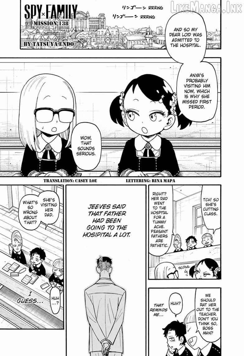 SPY x FAMILY Ch.138 p1