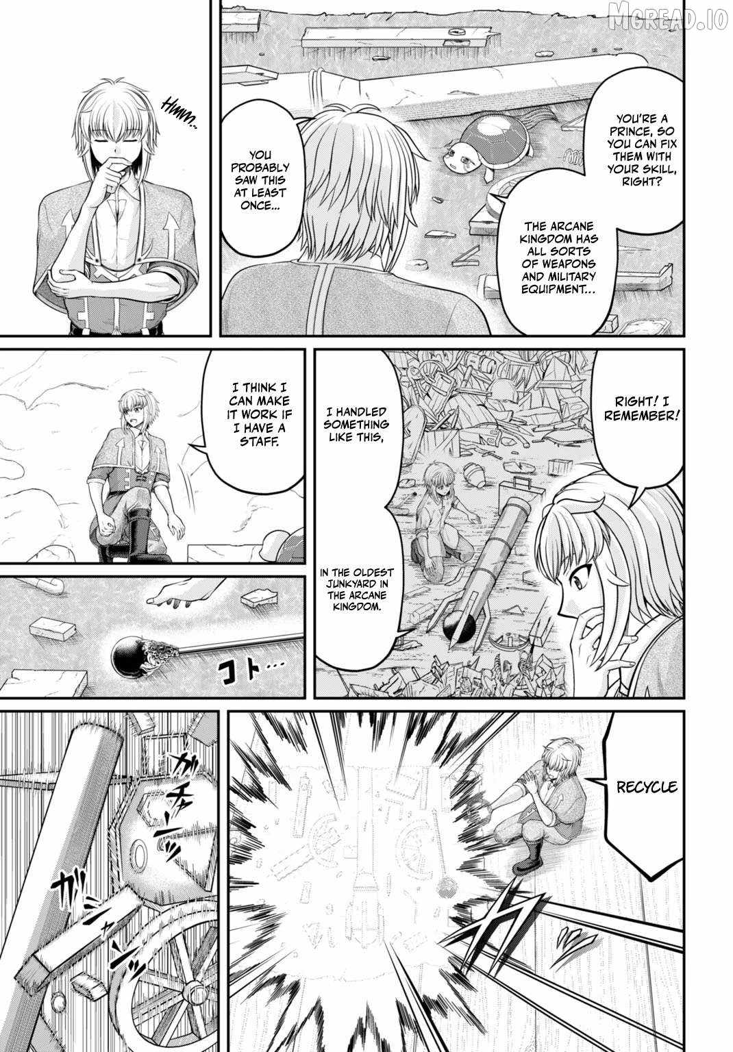 Suterare Ouji no Saikyou Ikada Kokka Ch.4-1 p9