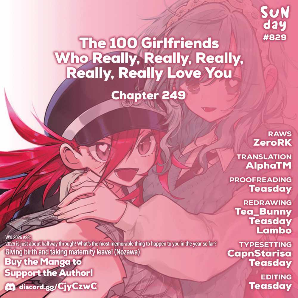 The 100 Girlfriends Who Really, Really, Really, Really, Really Love You Ch.249 p1