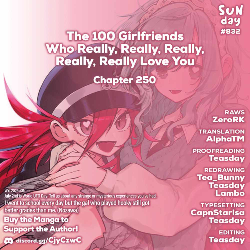 The 100 Girlfriends Who Really, Really, Really, Really, Really Love You Ch.250 p1