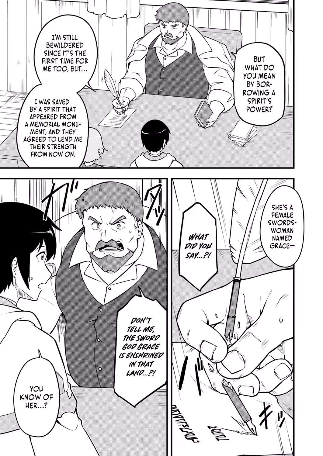 The Banished Spirit Medium Becomes the Strongest by Hosting the Power of Heroic Spirits Ch.2 p22