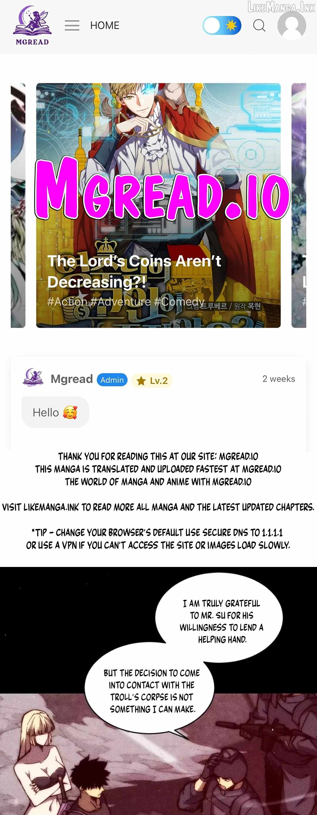The End of the World: The Emperor Banner invites all female disciples to take their seats Ch.70 p1