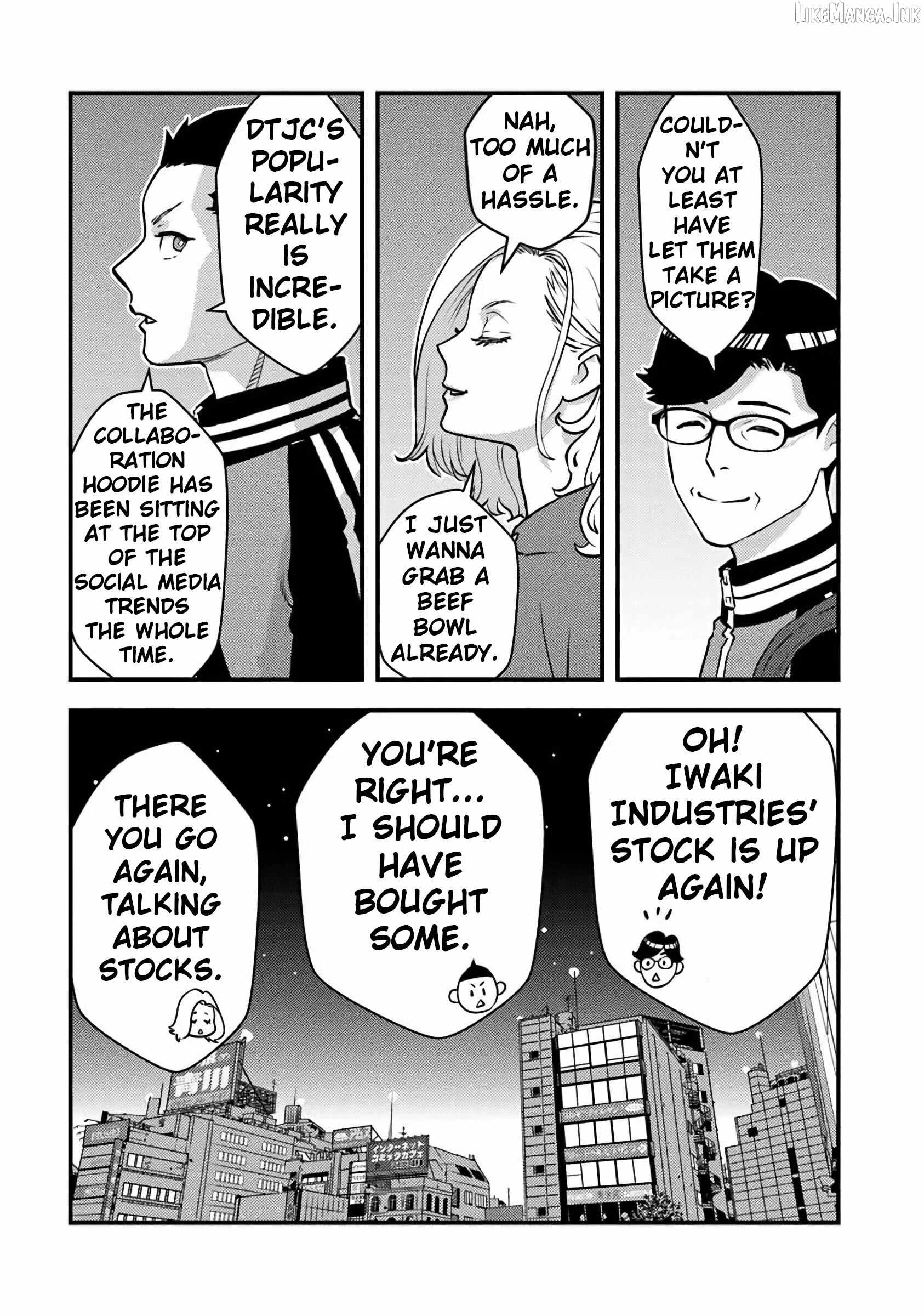 The hero returns from another world, becomes an influencer, and earns money in the real world, where dungeons have appeared! Ch.33 p19