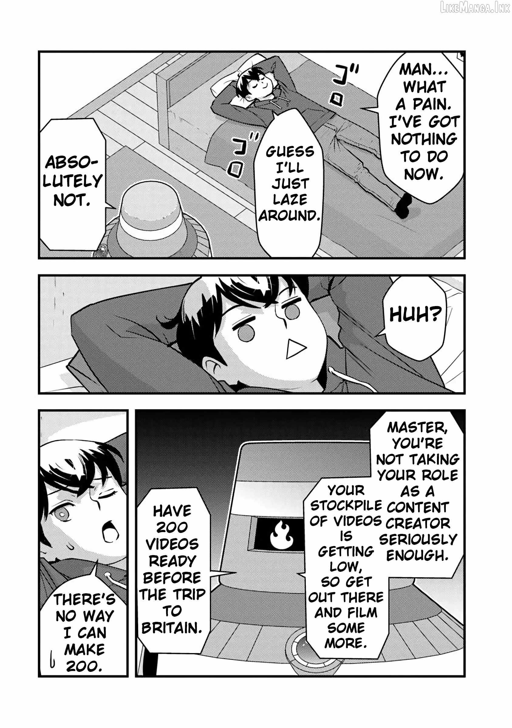 The hero returns from another world, becomes an influencer, and earns money in the real world, where dungeons have appeared! Ch.33 p5