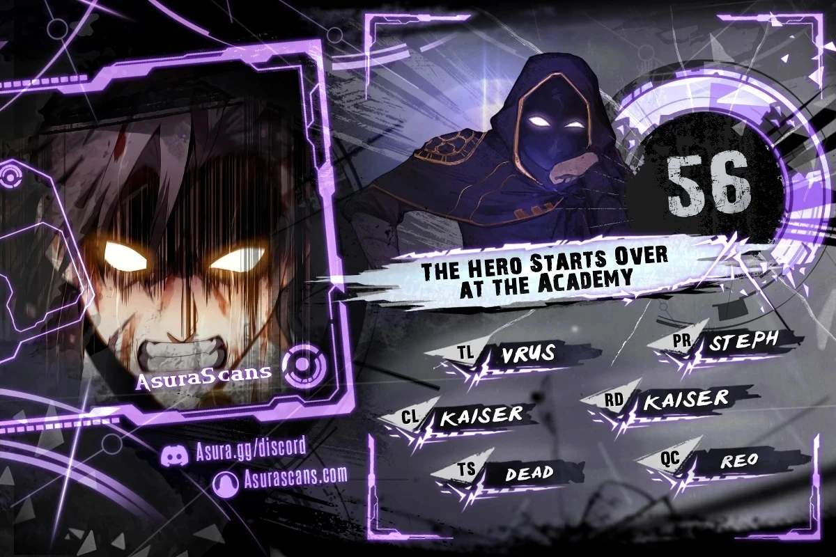 The Hero Starts Over at the Academy Ch.56 p1