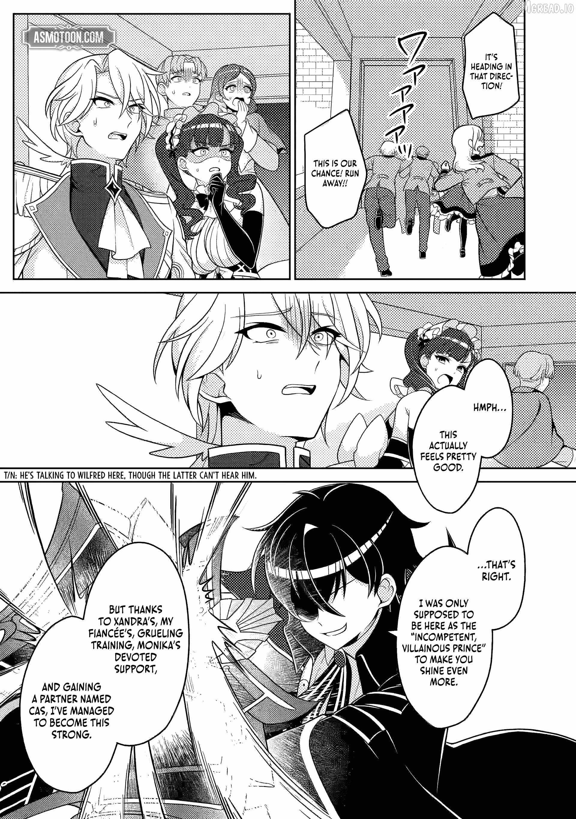The Incompetent Villainous Prince Wants to Survive ~I was Reincarnated Into a Romance RPG as a Mob Villain, But I will Ignore the Original Work and Aim to Become the Strongest~ Ch.15-3 p3