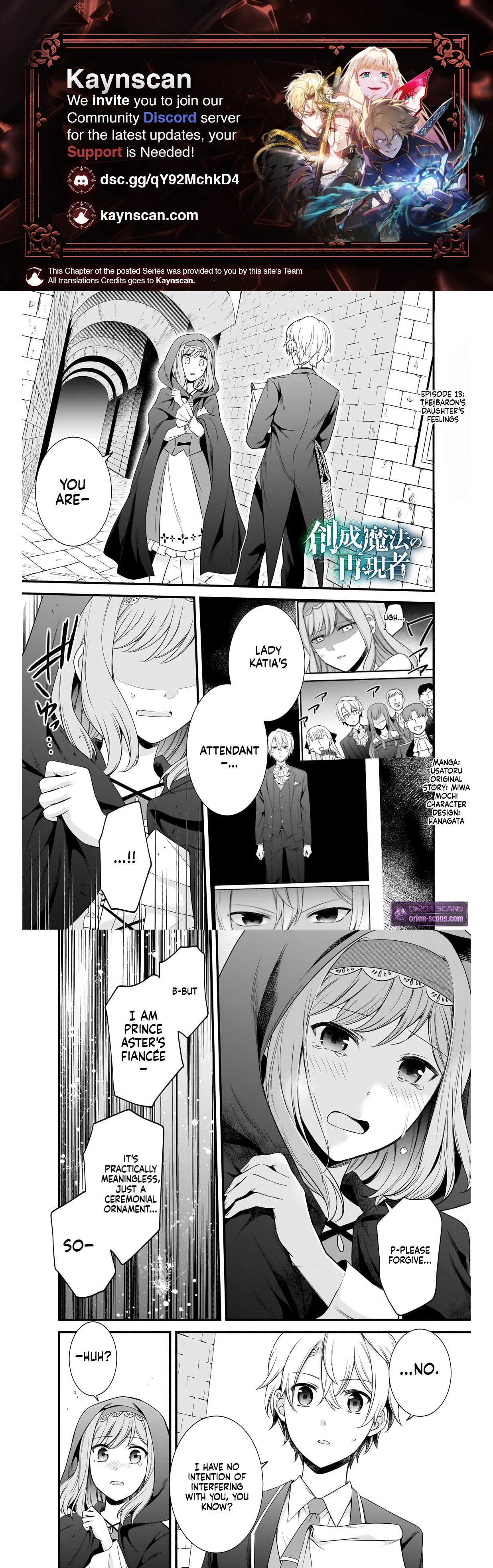 The Reproducer of Creation Magic Ch.13 p1