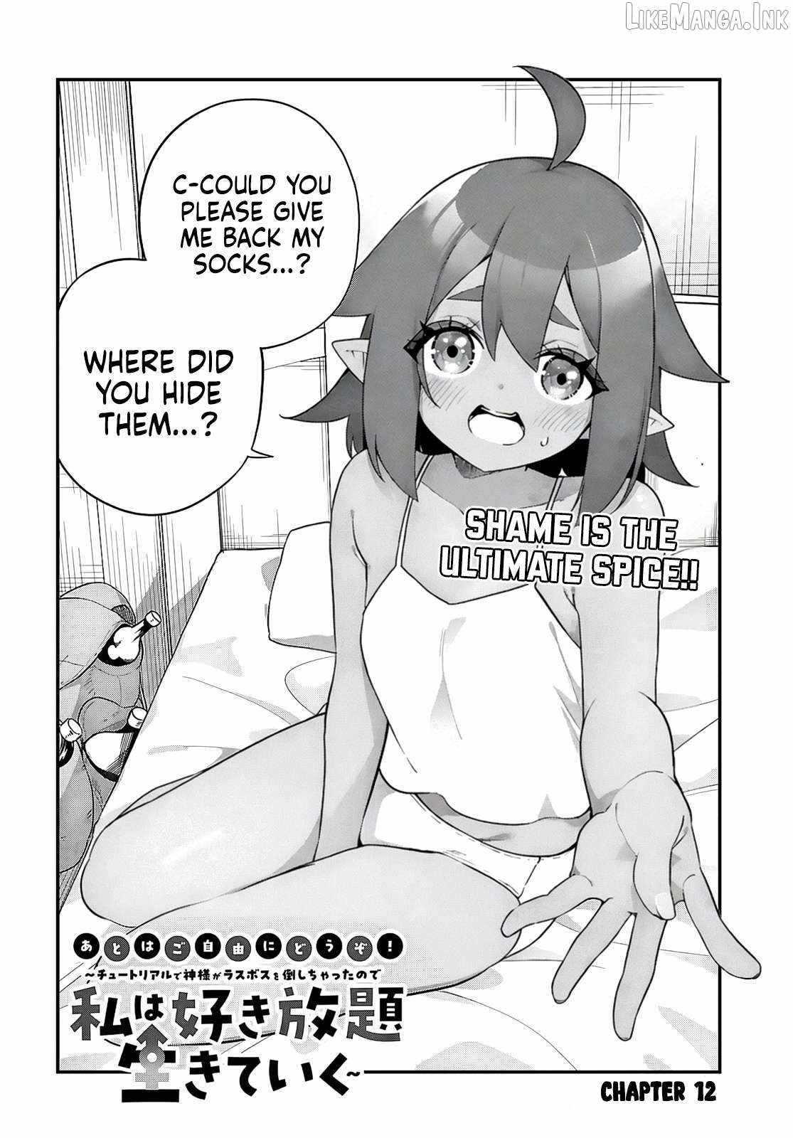 The Rest is Up to You ~Since God Defeated The Final Boss In The Tutorial, I’m Going To Live My Life However I Want~ Ch.12 p3