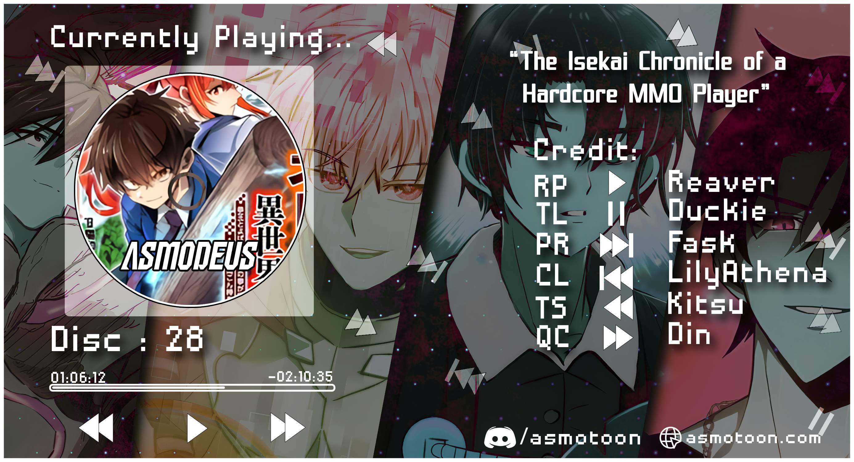 Reincarnation of the Online Game Addict ~ I Can’t Use the Overpowered Fists That Made Me the Fist King, so Now I Swing a Club for Eight Hours a Day Ch.28 p1