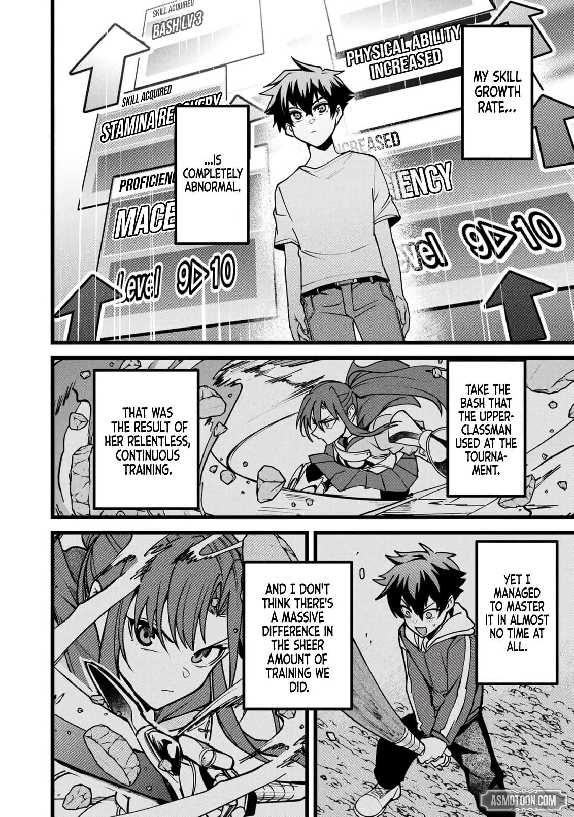 Reincarnation of the Online Game Addict ~ I Can’t Use the Overpowered Fists That Made Me the Fist King, so Now I Swing a Club for Eight Hours a Day Ch.28 p8
