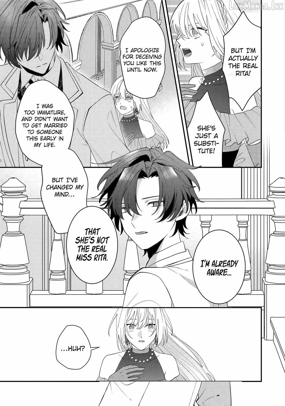 The Tyrant King She Married in Place of the Duke’s Daughter Turned Out to Be Her First Love~ Ch.15 p33