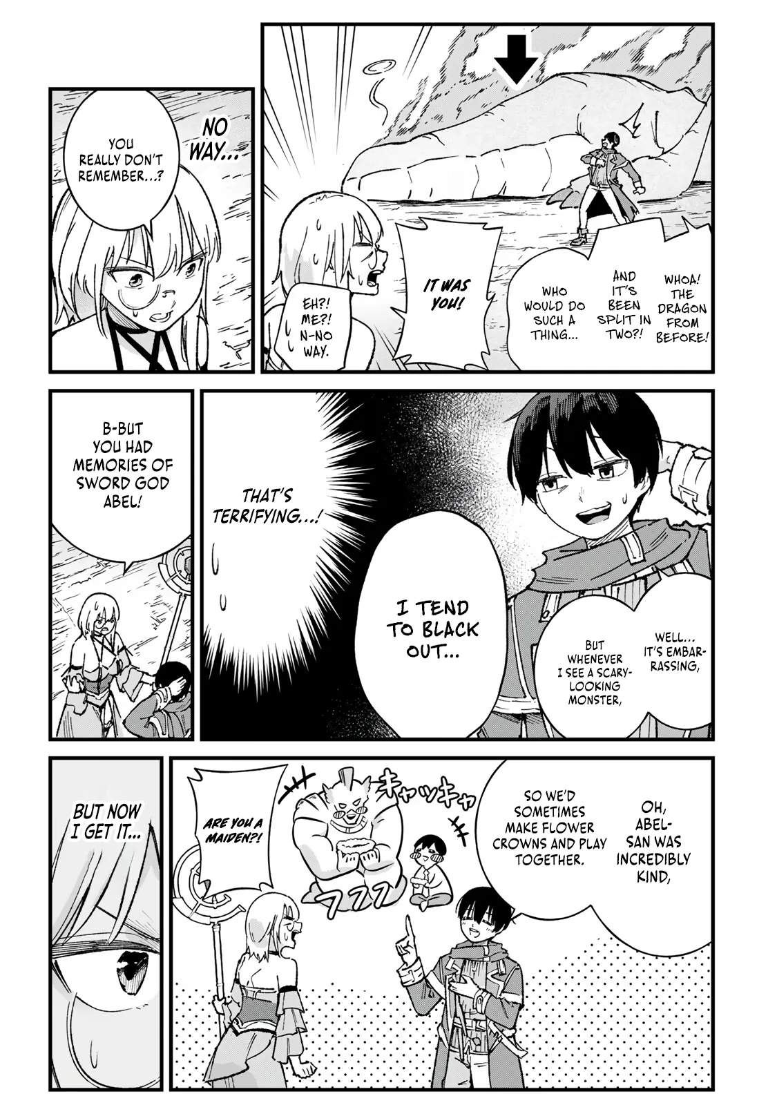The Unaware Sword Saint Who Trained for 100 Million Years: Overwhelming Another World with the All-Purpose Divine Artifact Mocked as a Mere Stick and the “Sword Demon” Persona Born from Extreme Training Ch.2 p33