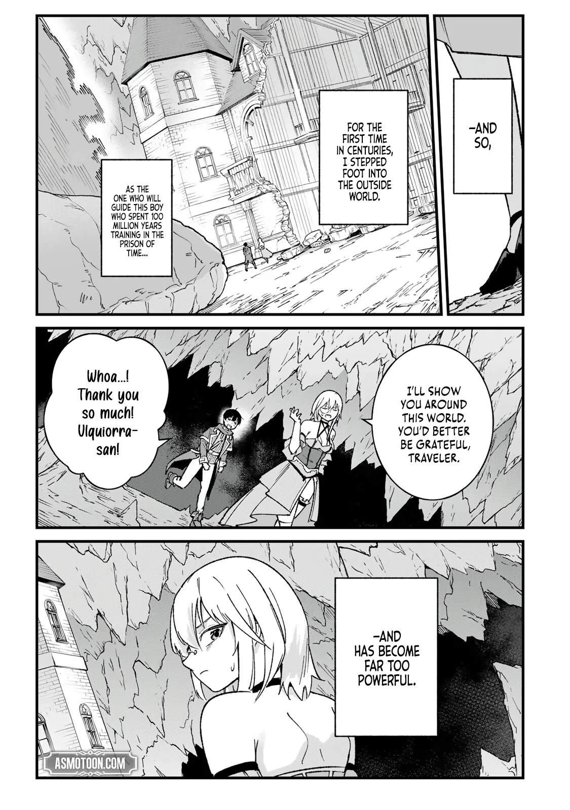 The Unaware Sword Saint Who Trained for 100 Million Years: Overwhelming Another World with the All-Purpose Divine Artifact Mocked as a Mere Stick and the “Sword Demon” Persona Born from Extreme Training Ch.2 p37