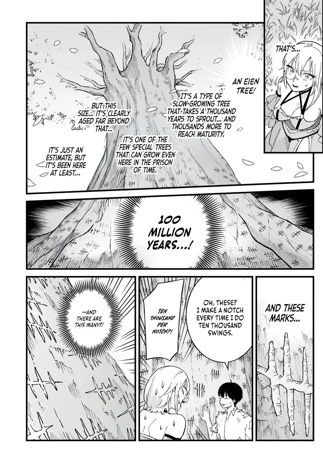 The Unaware Sword Saint Who Trained for 100 Million Years: Overwhelming Another World with the All-Purpose Divine Artifact Mocked as a Mere Stick and the “Sword Demon” Persona Born from Extreme Training Ch.2 p5