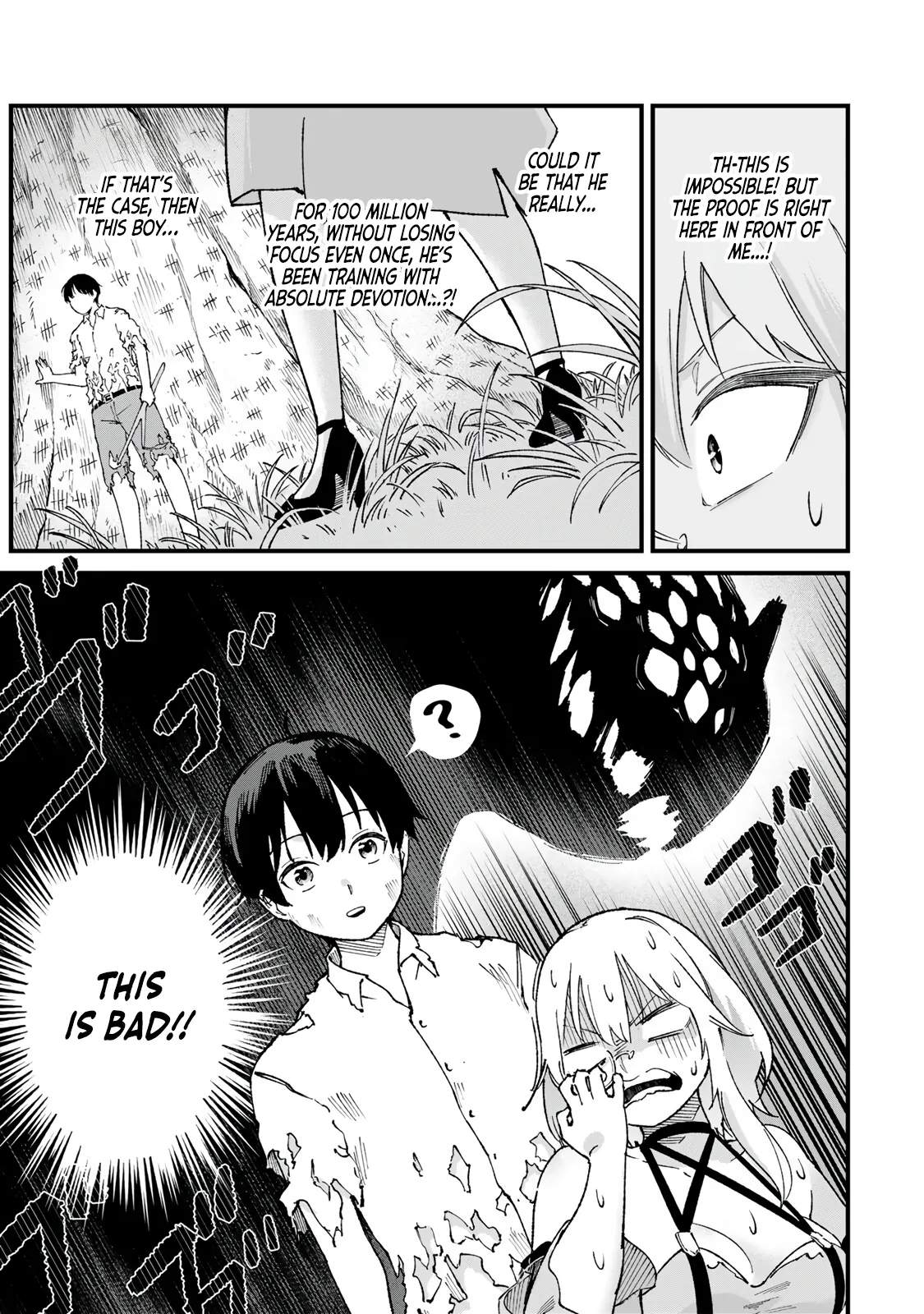 The Unaware Sword Saint Who Trained for 100 Million Years: Overwhelming Another World with the All-Purpose Divine Artifact Mocked as a Mere Stick and the “Sword Demon” Persona Born from Extreme Training Ch.2 p6