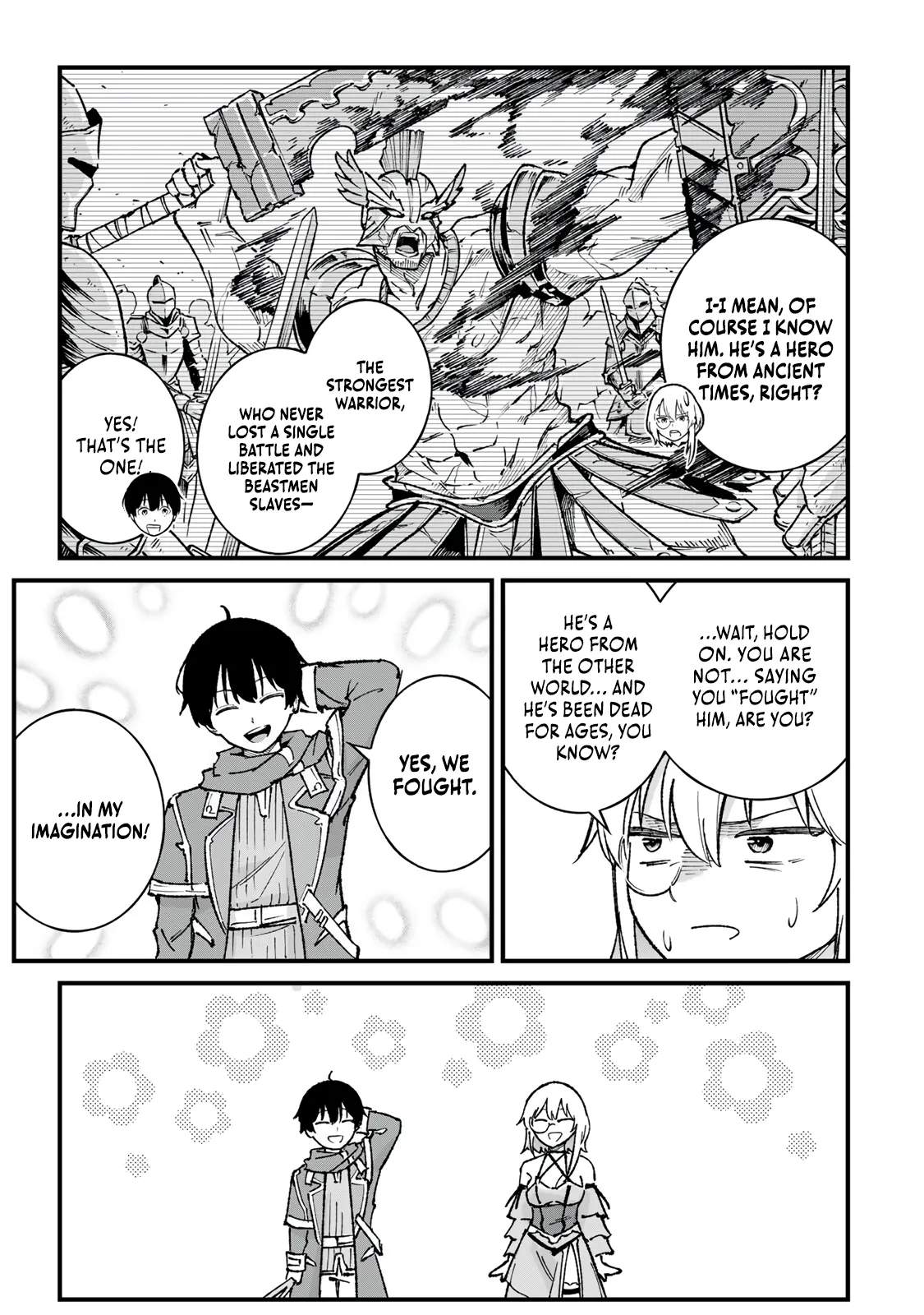 The Unaware Sword Saint Who Trained for 100 Million Years: Overwhelming Another World with the All-Purpose Divine Artifact Mocked as a Mere Stick and the “Sword Demon” Persona Born from Extreme Training Ch.2 p10