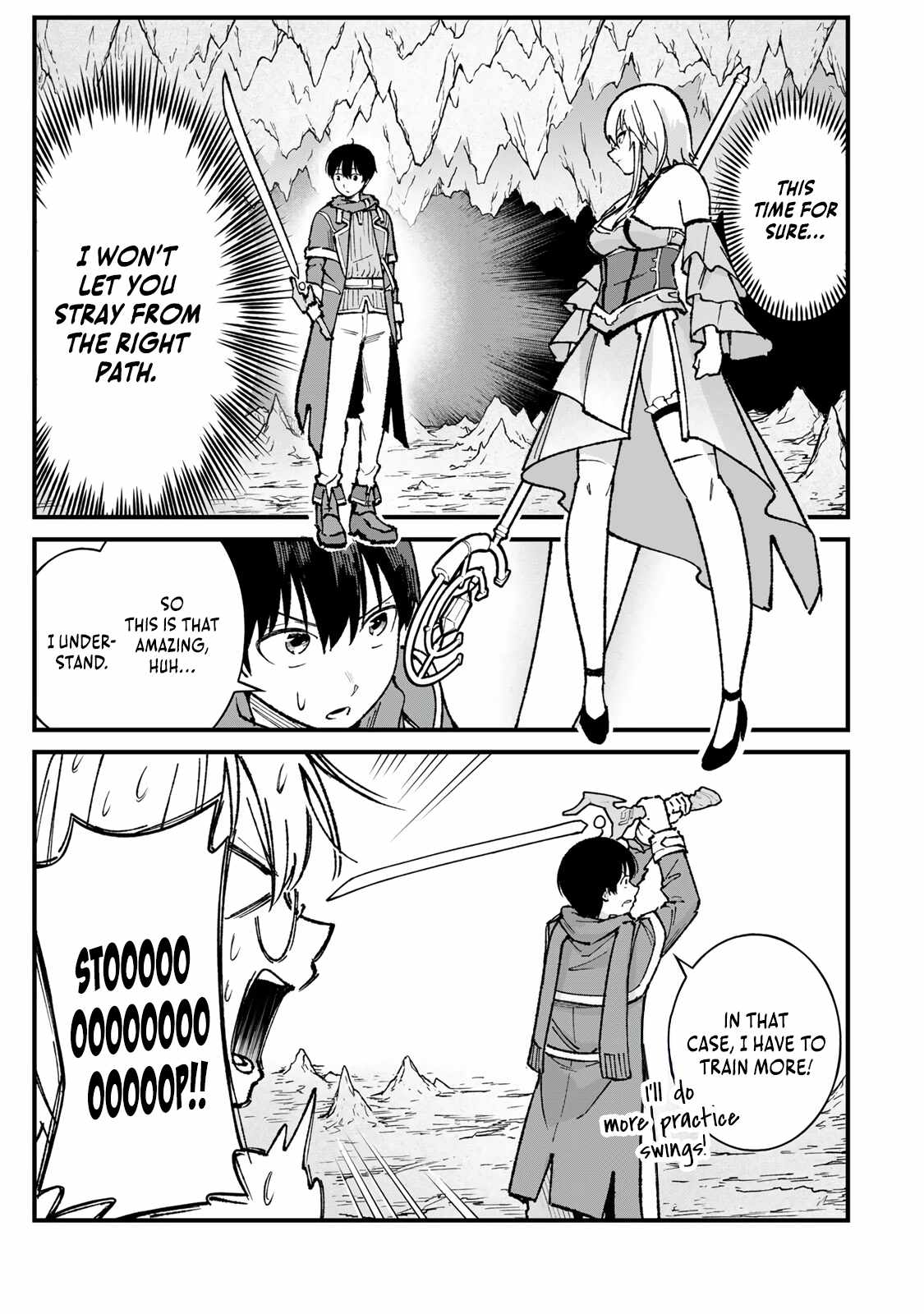 The Unaware Sword Saint Who Trained for 100 Million Years: Overwhelming Another World with the All-Purpose Divine Artifact Mocked as a Mere Stick and the “Sword Demon” Persona Born from Extreme Training Ch.3 p14