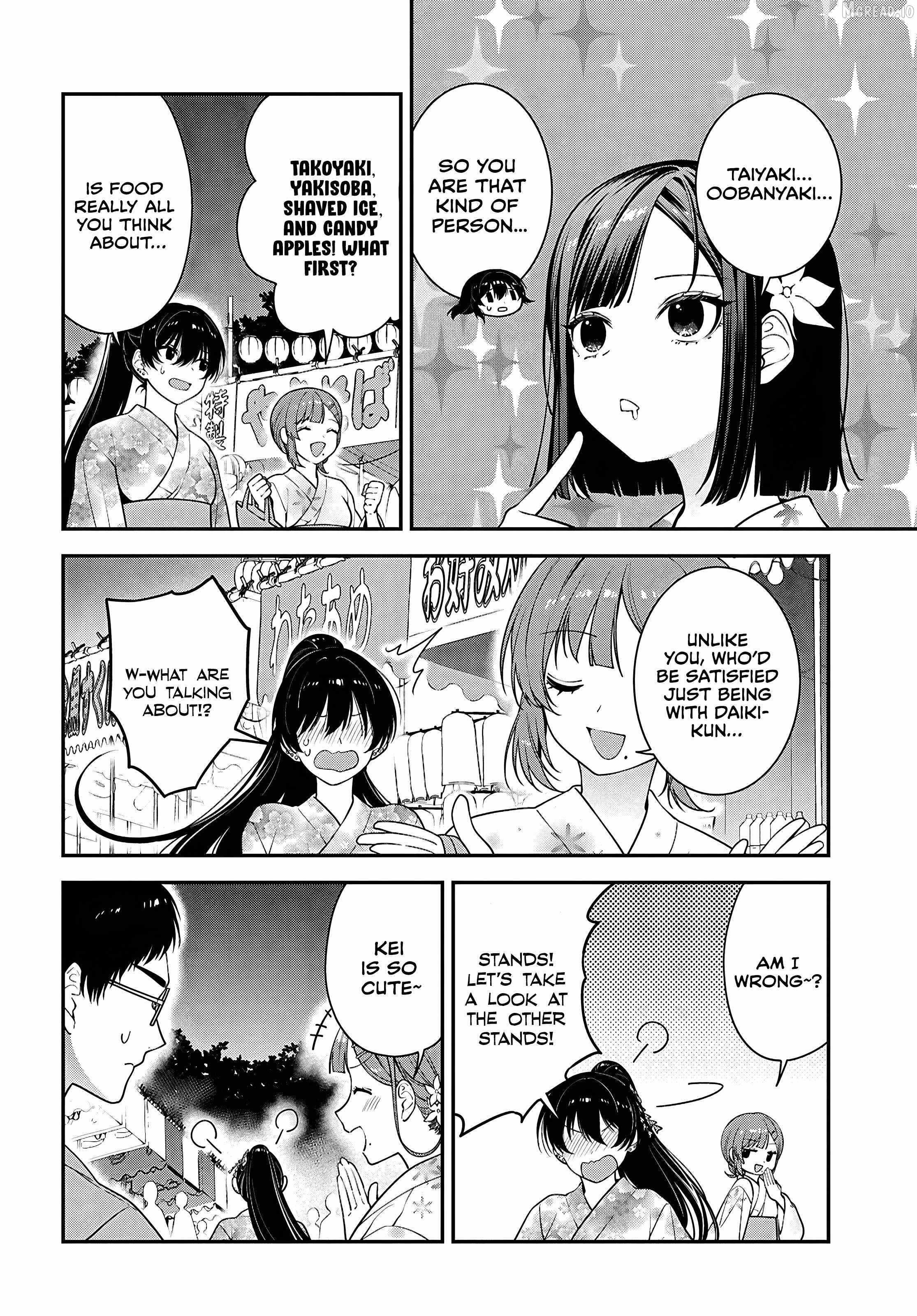 The Yankee Shimizu-san Sitting Next to Me Has Dyed Her Hair Black Ch.16 p14