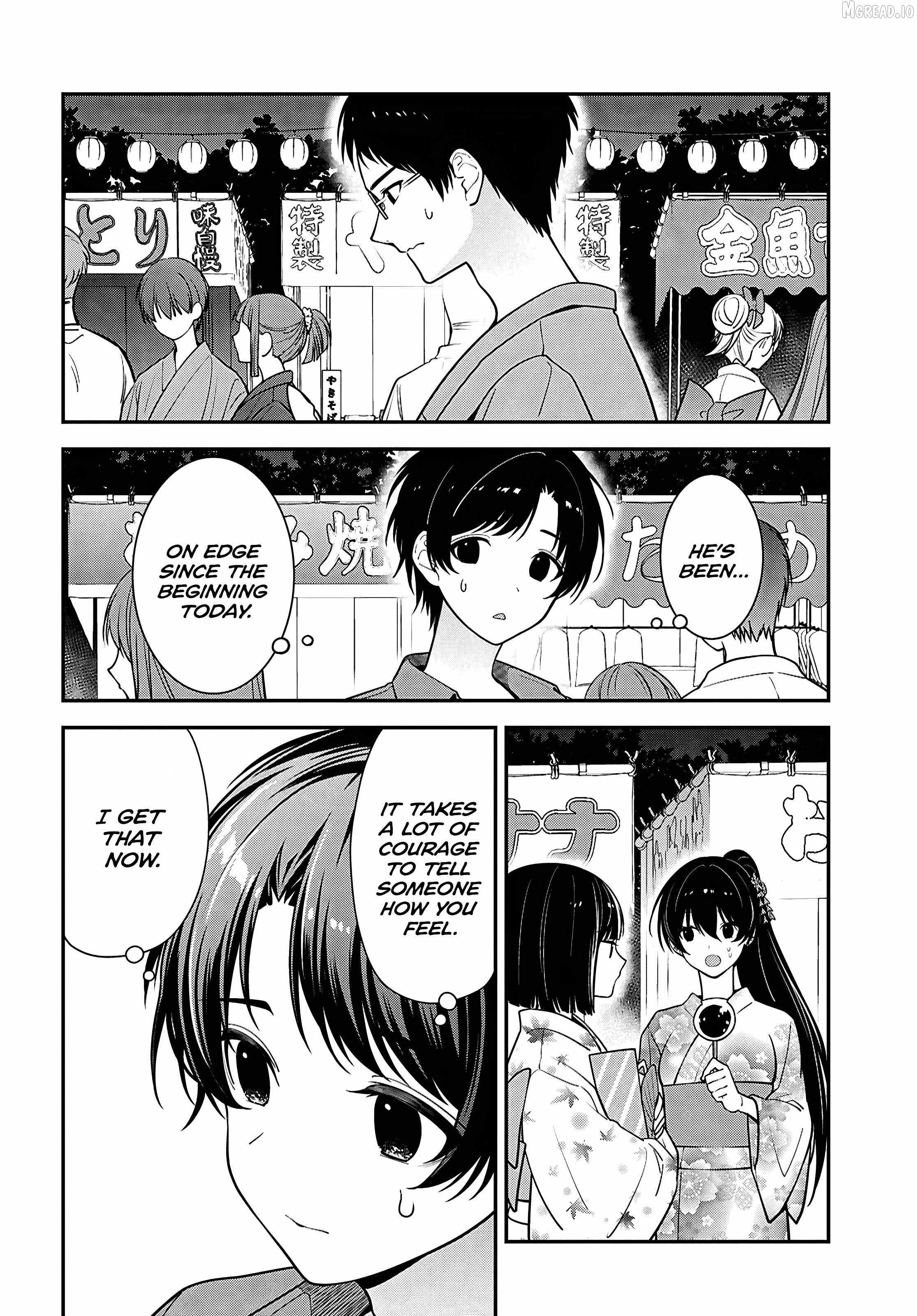 The Yankee Shimizu-san Sitting Next to Me Has Dyed Her Hair Black Ch.16 p16