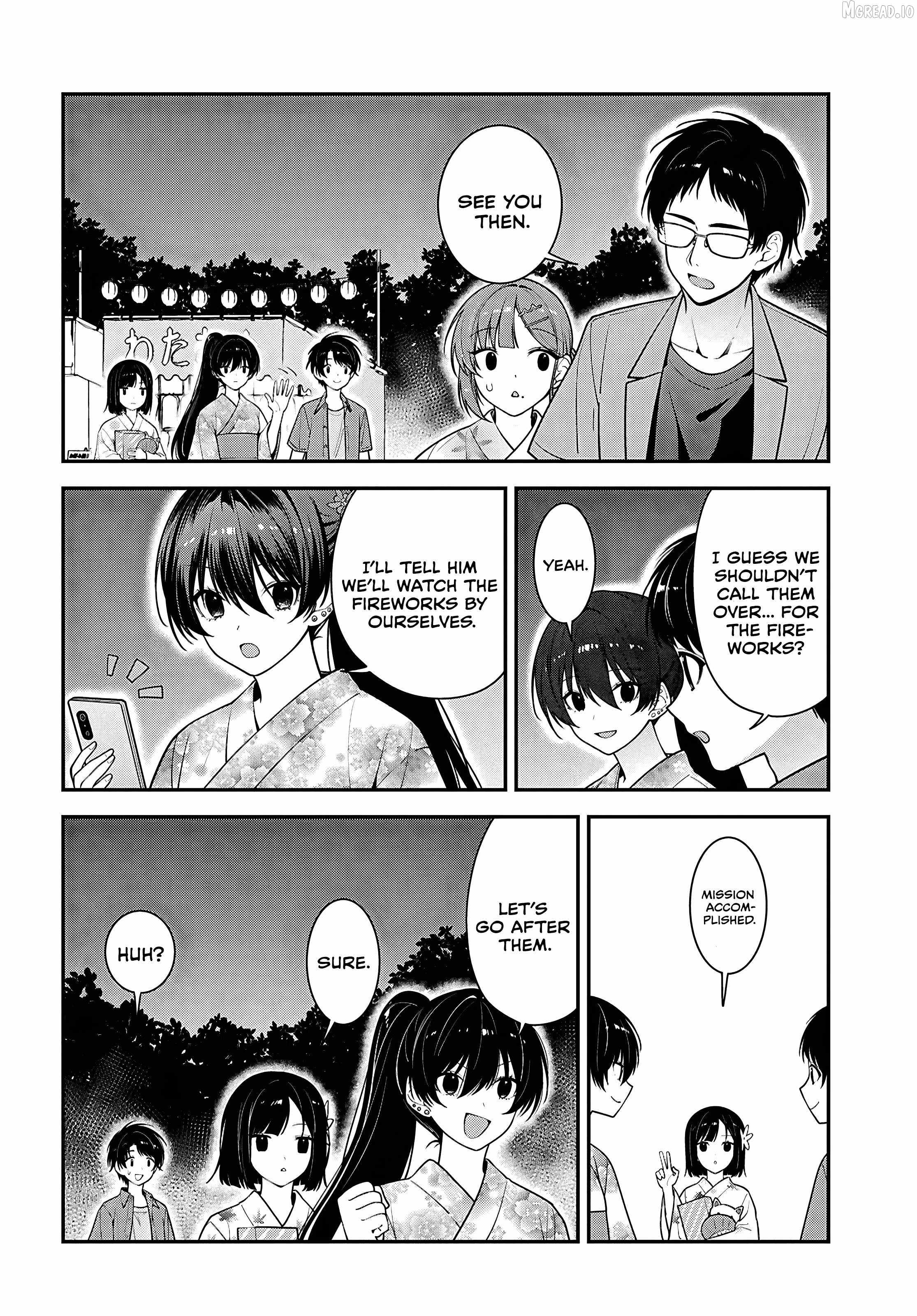 The Yankee Shimizu-san Sitting Next to Me Has Dyed Her Hair Black Ch.16 p18