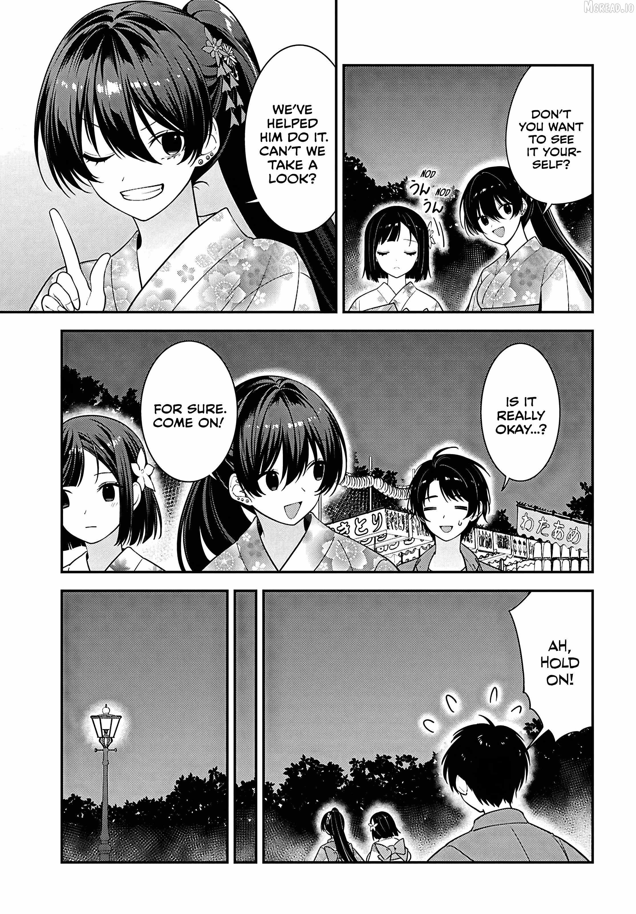 The Yankee Shimizu-san Sitting Next to Me Has Dyed Her Hair Black Ch.16 p19