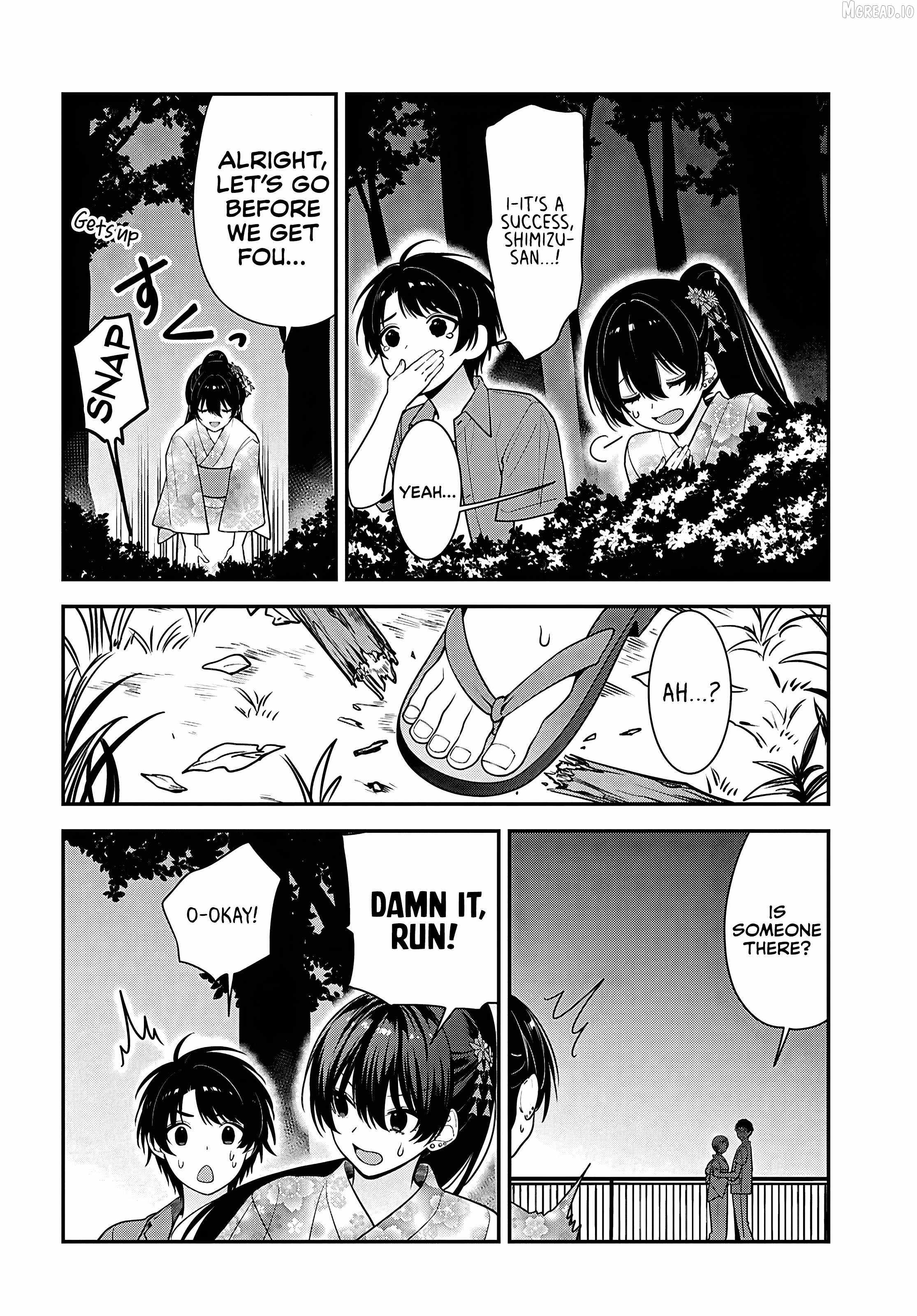 The Yankee Shimizu-san Sitting Next to Me Has Dyed Her Hair Black Ch.16 p28