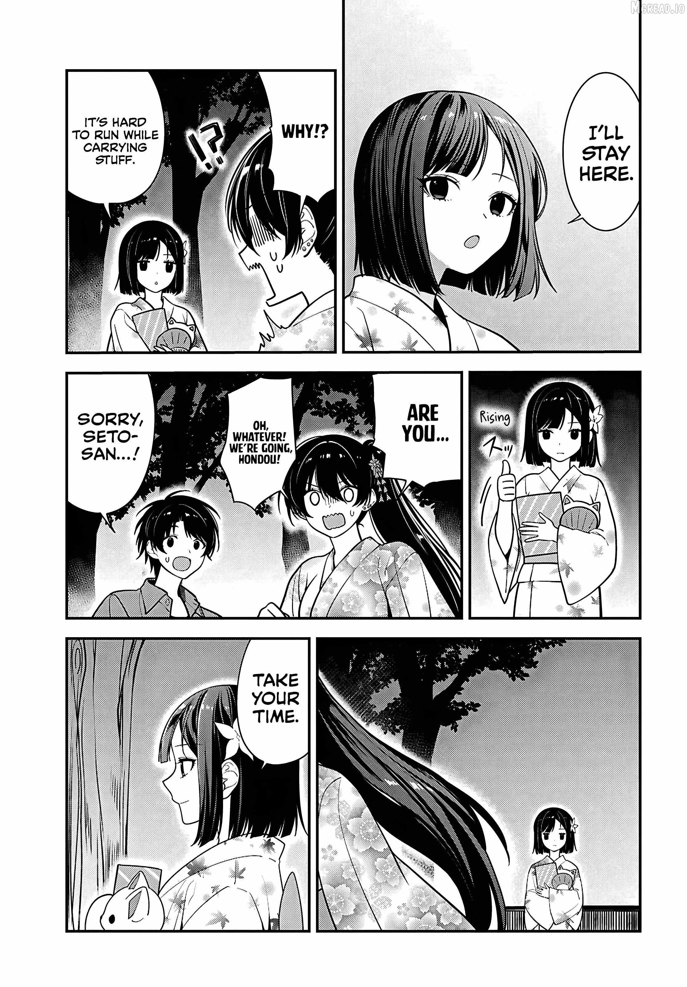 The Yankee Shimizu-san Sitting Next to Me Has Dyed Her Hair Black Ch.16 p29