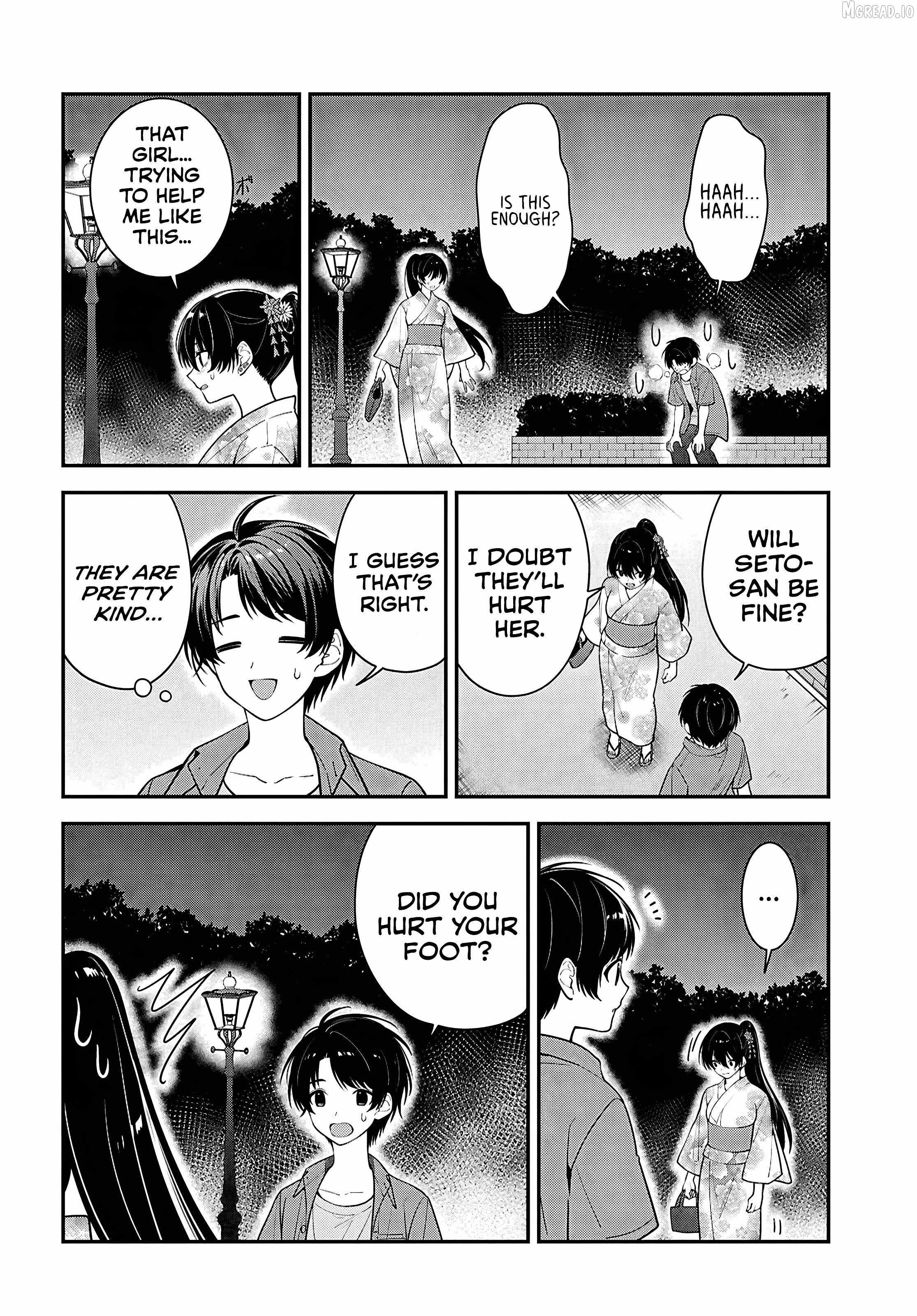 The Yankee Shimizu-san Sitting Next to Me Has Dyed Her Hair Black Ch.16 p30