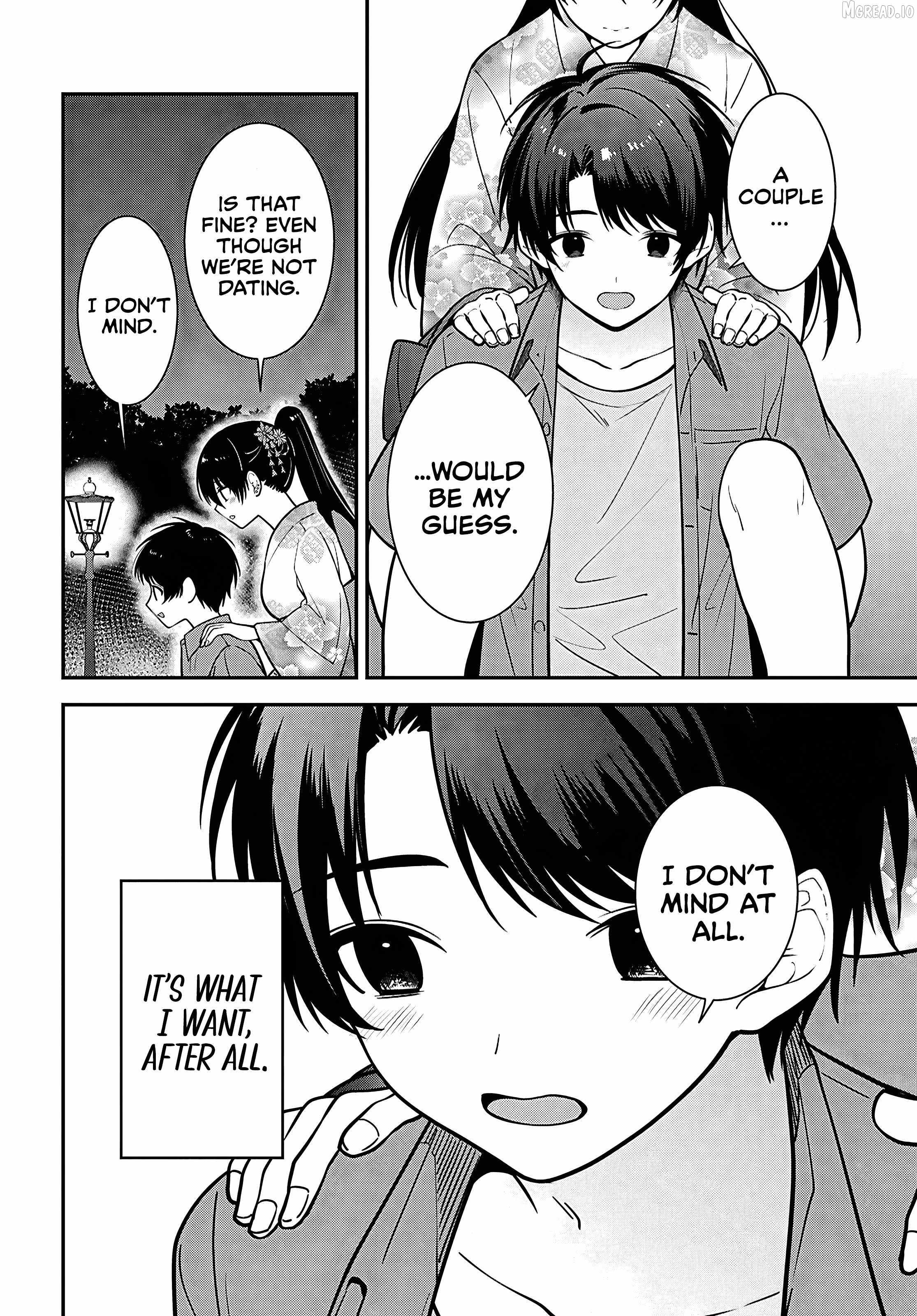 The Yankee Shimizu-san Sitting Next to Me Has Dyed Her Hair Black Ch.16 p36
