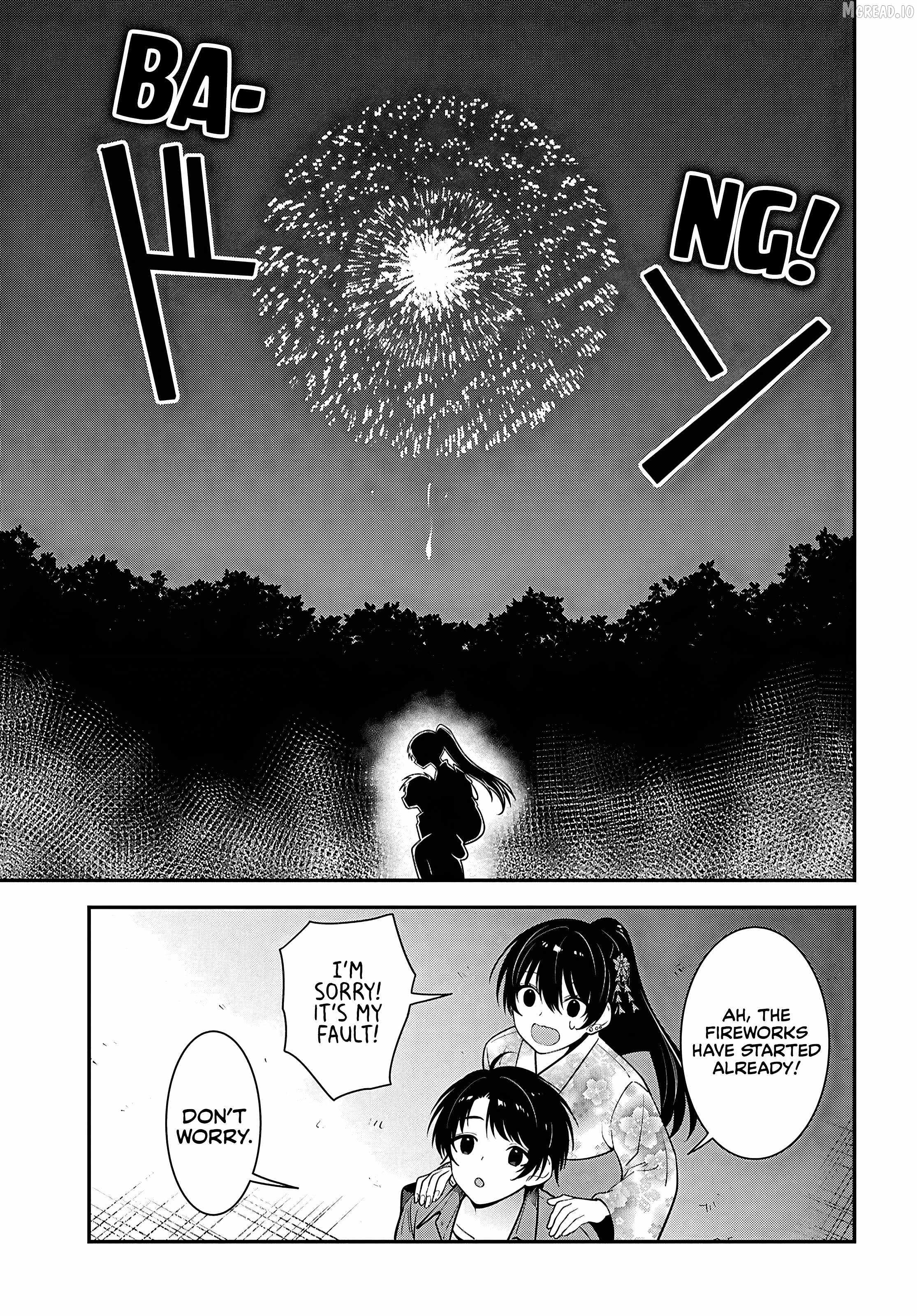 The Yankee Shimizu-san Sitting Next to Me Has Dyed Her Hair Black Ch.16 p37