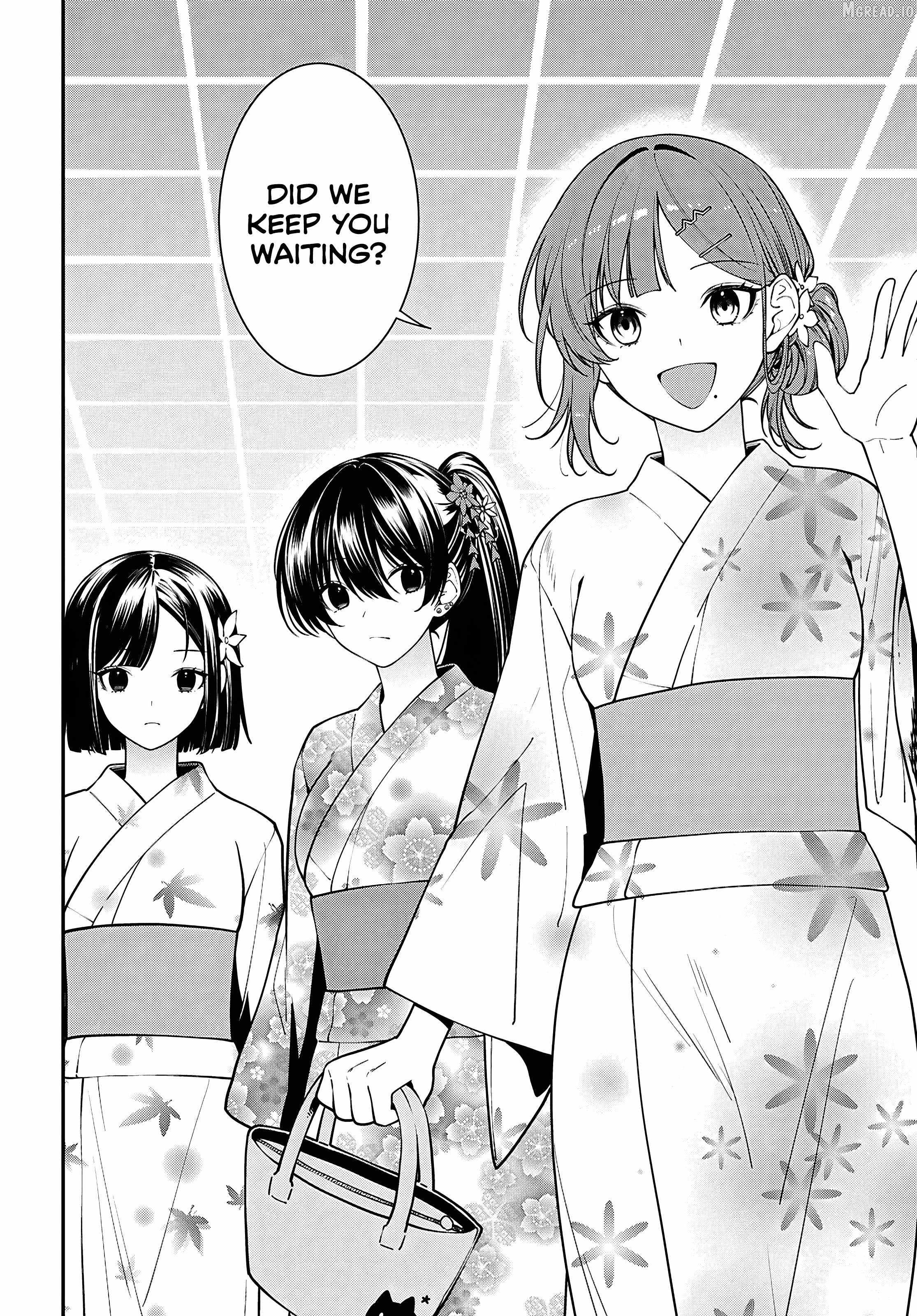The Yankee Shimizu-san Sitting Next to Me Has Dyed Her Hair Black Ch.16 p6
