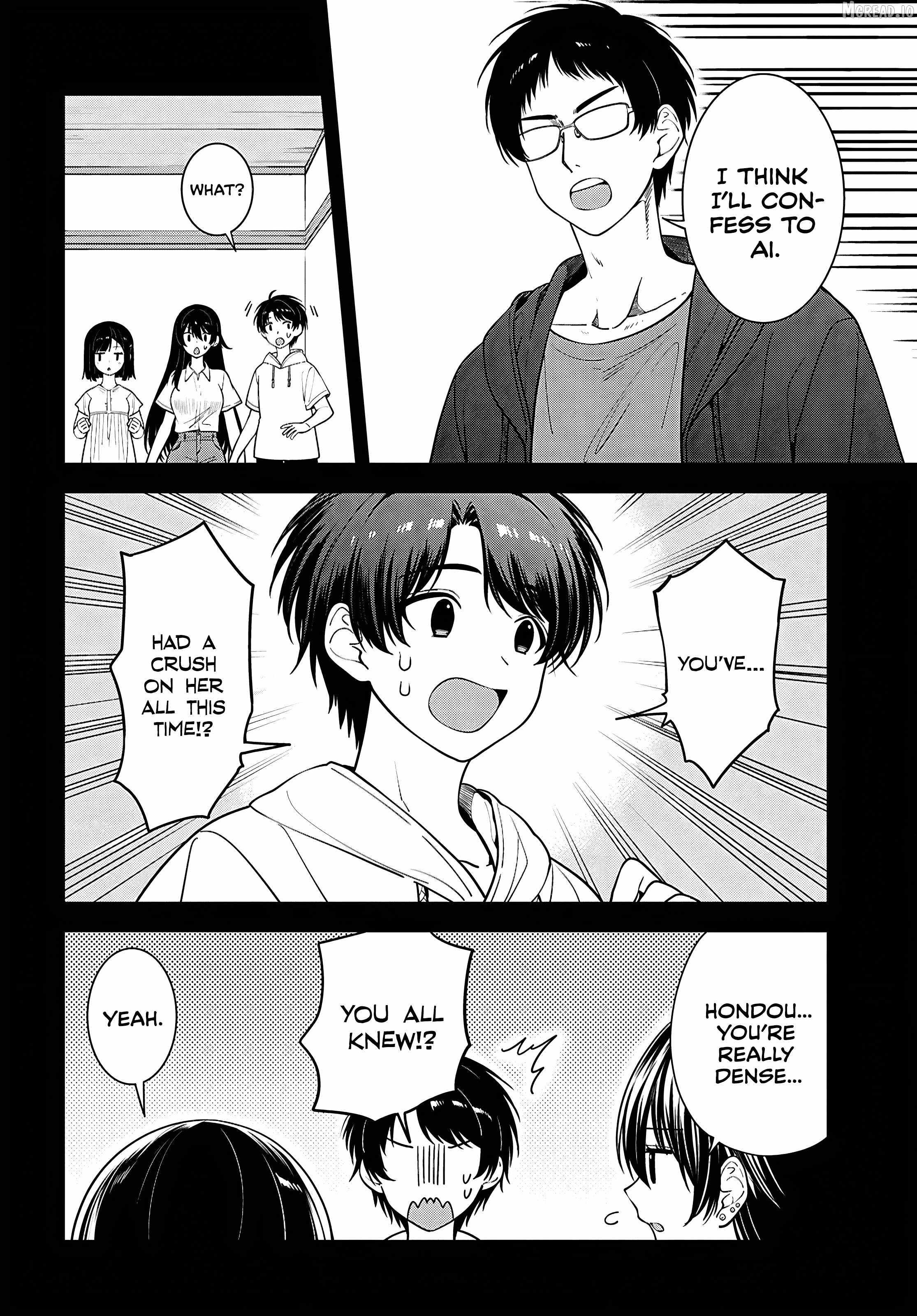 The Yankee Shimizu-san Sitting Next to Me Has Dyed Her Hair Black Ch.16 p8