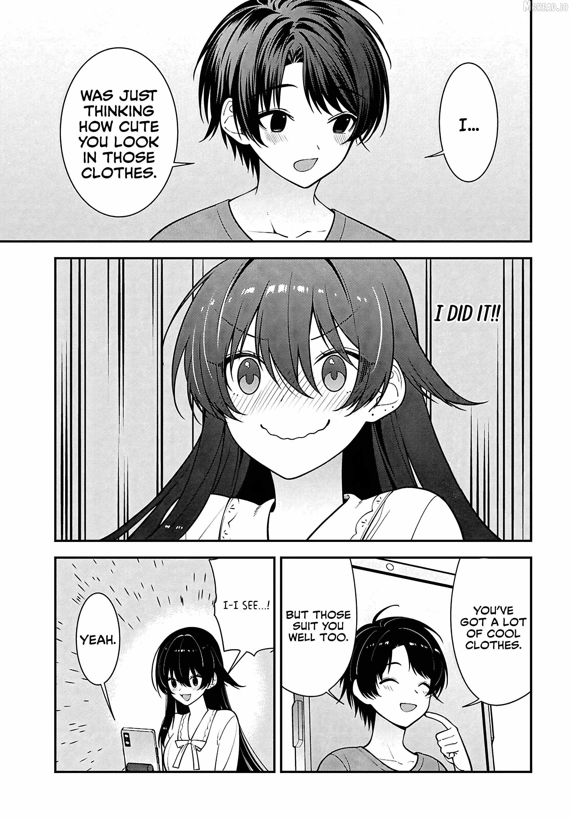 The Yankee Shimizu-san Sitting Next to Me Has Dyed Her Hair Black Ch.17 p24