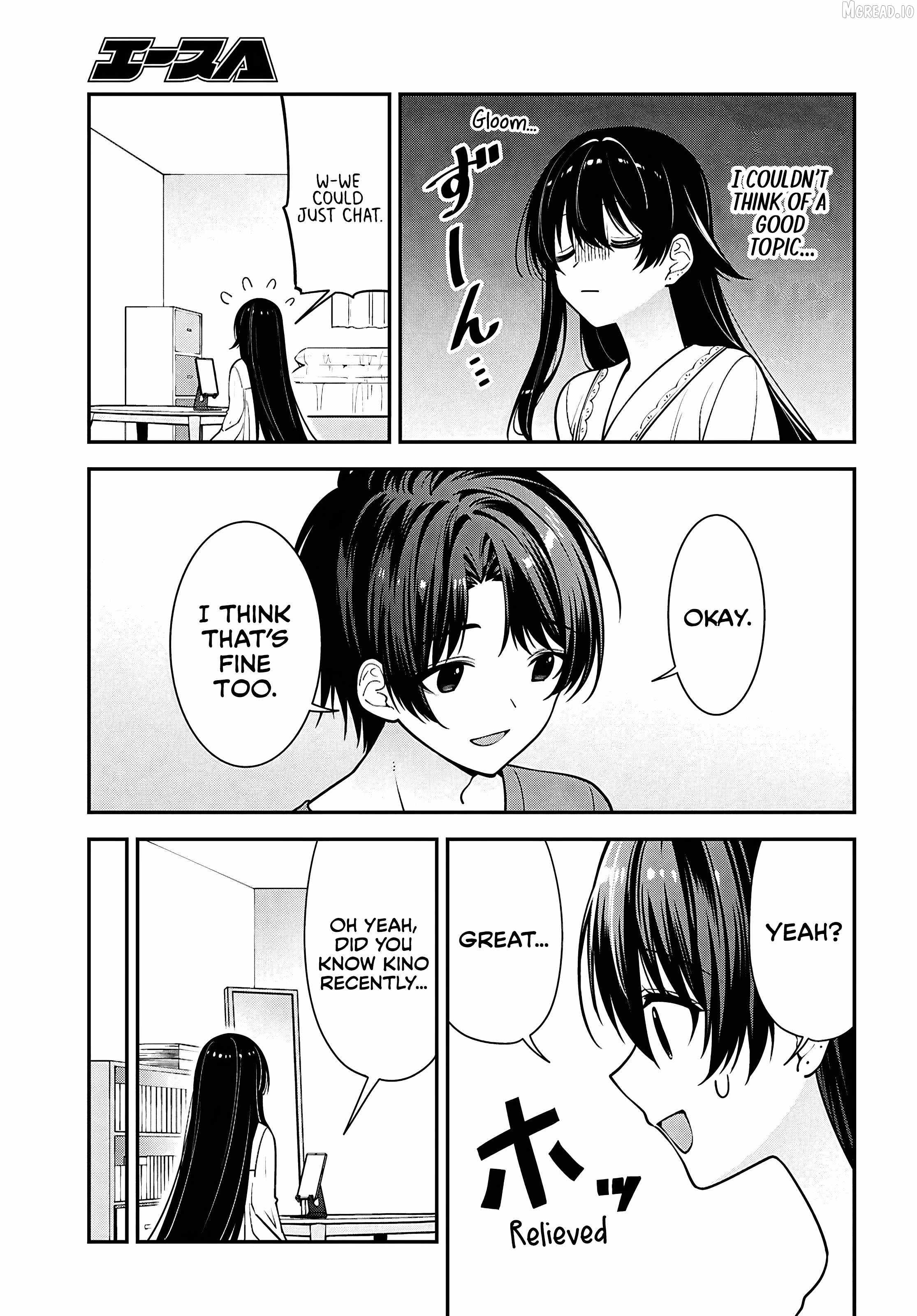 The Yankee Shimizu-san Sitting Next to Me Has Dyed Her Hair Black Ch.17 p26