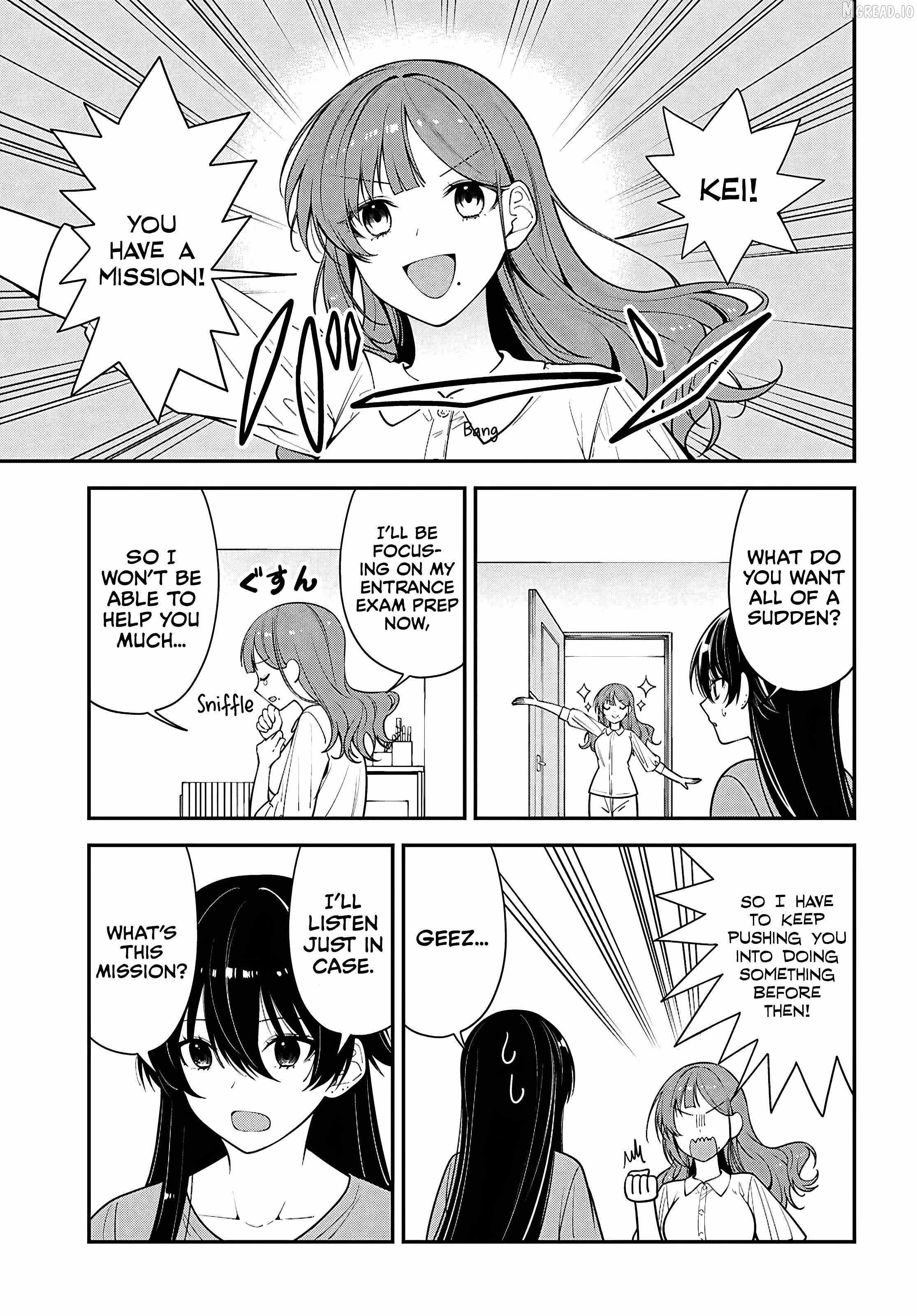 The Yankee Shimizu-san Sitting Next to Me Has Dyed Her Hair Black Ch.17 p6