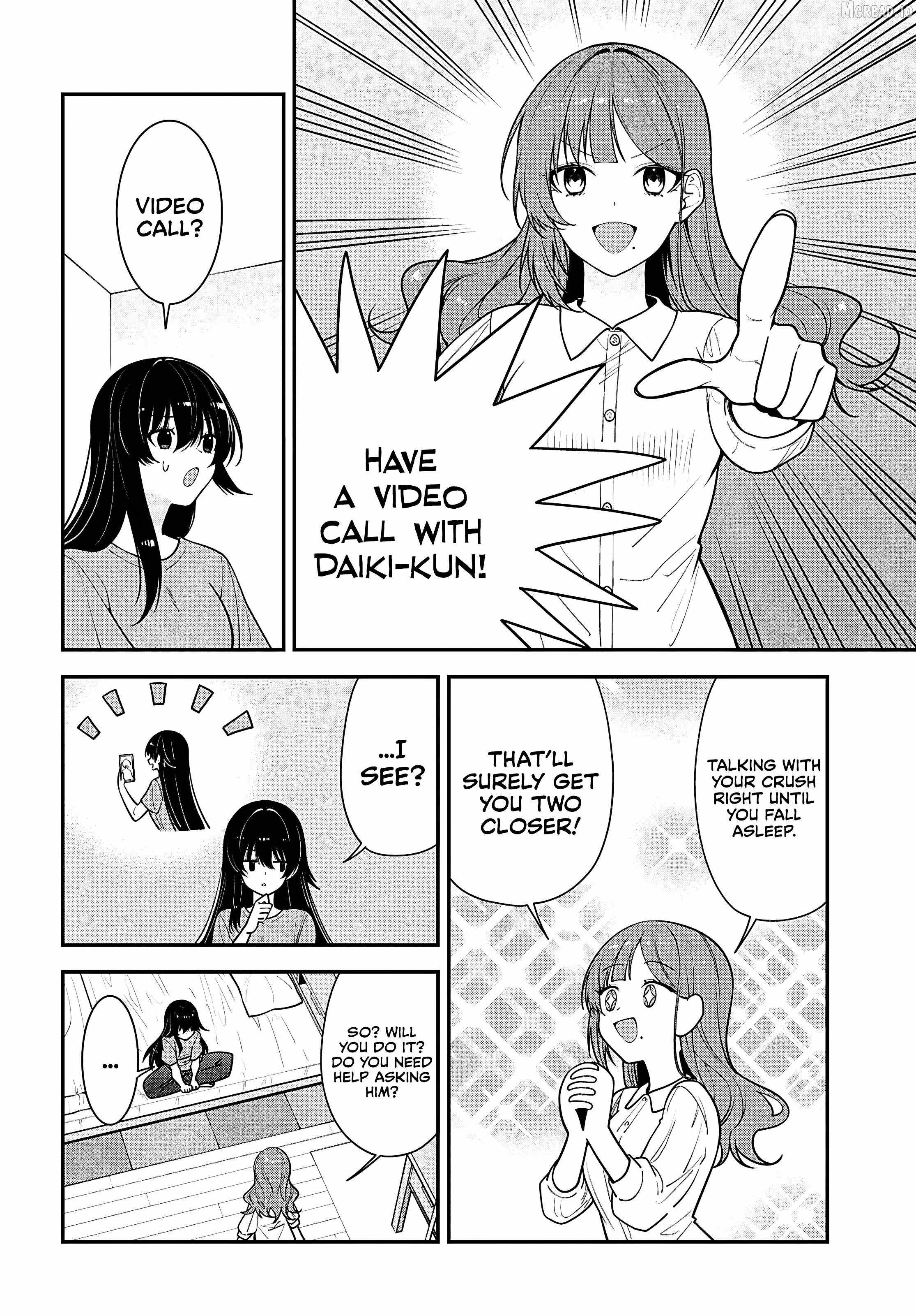 The Yankee Shimizu-san Sitting Next to Me Has Dyed Her Hair Black Ch.17 p7