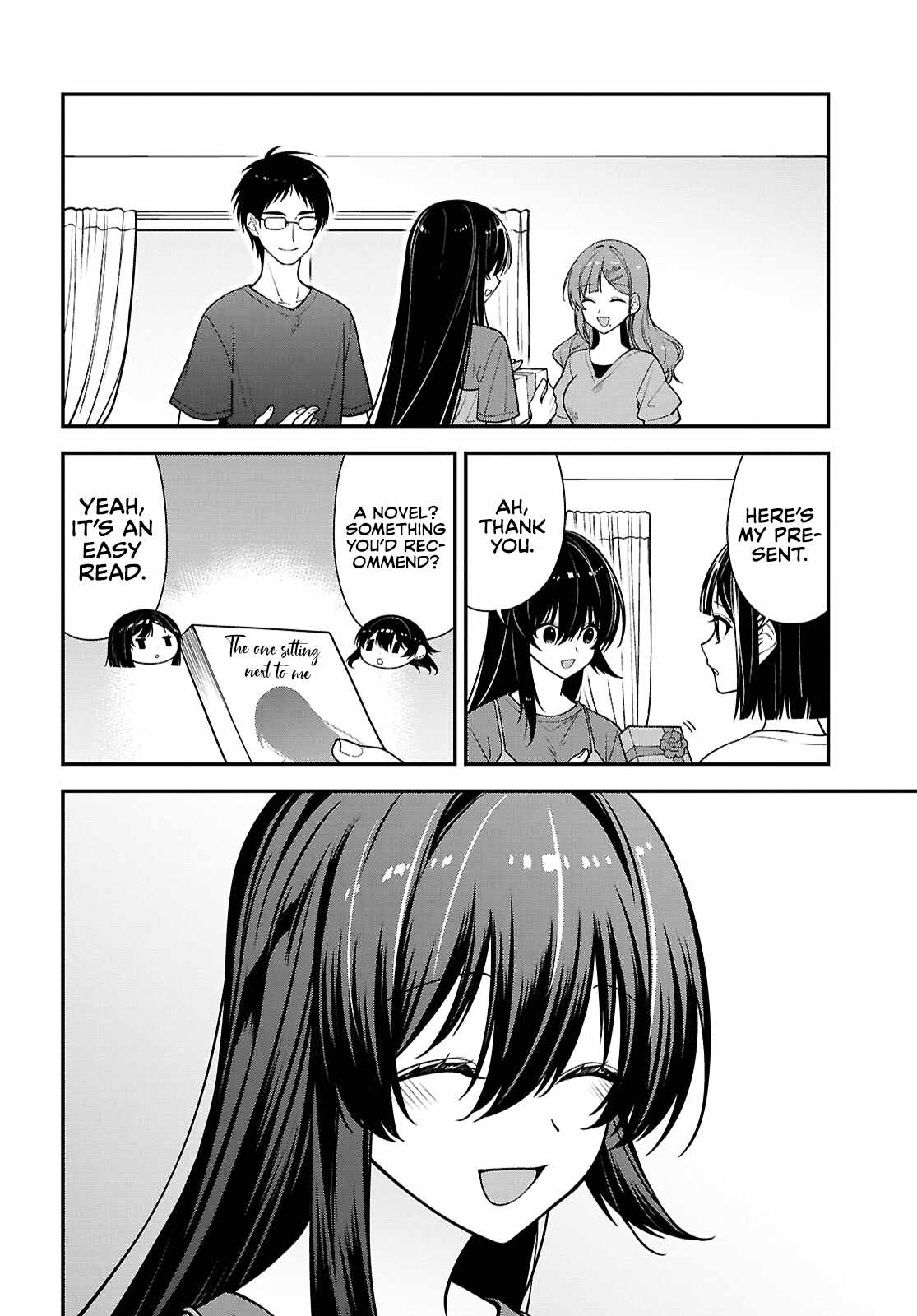 The Yankee Shimizu-san Sitting Next to Me Has Dyed Her Hair Black Ch.18 p18