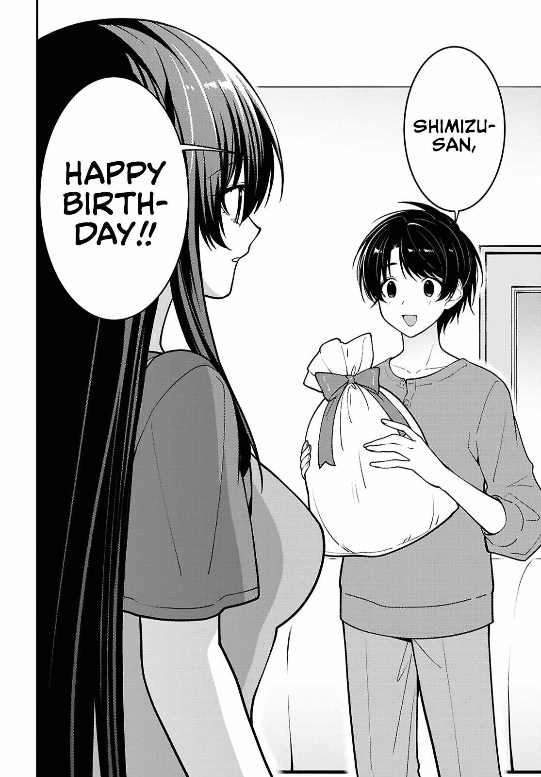 The Yankee Shimizu-san Sitting Next to Me Has Dyed Her Hair Black Ch.18 p20