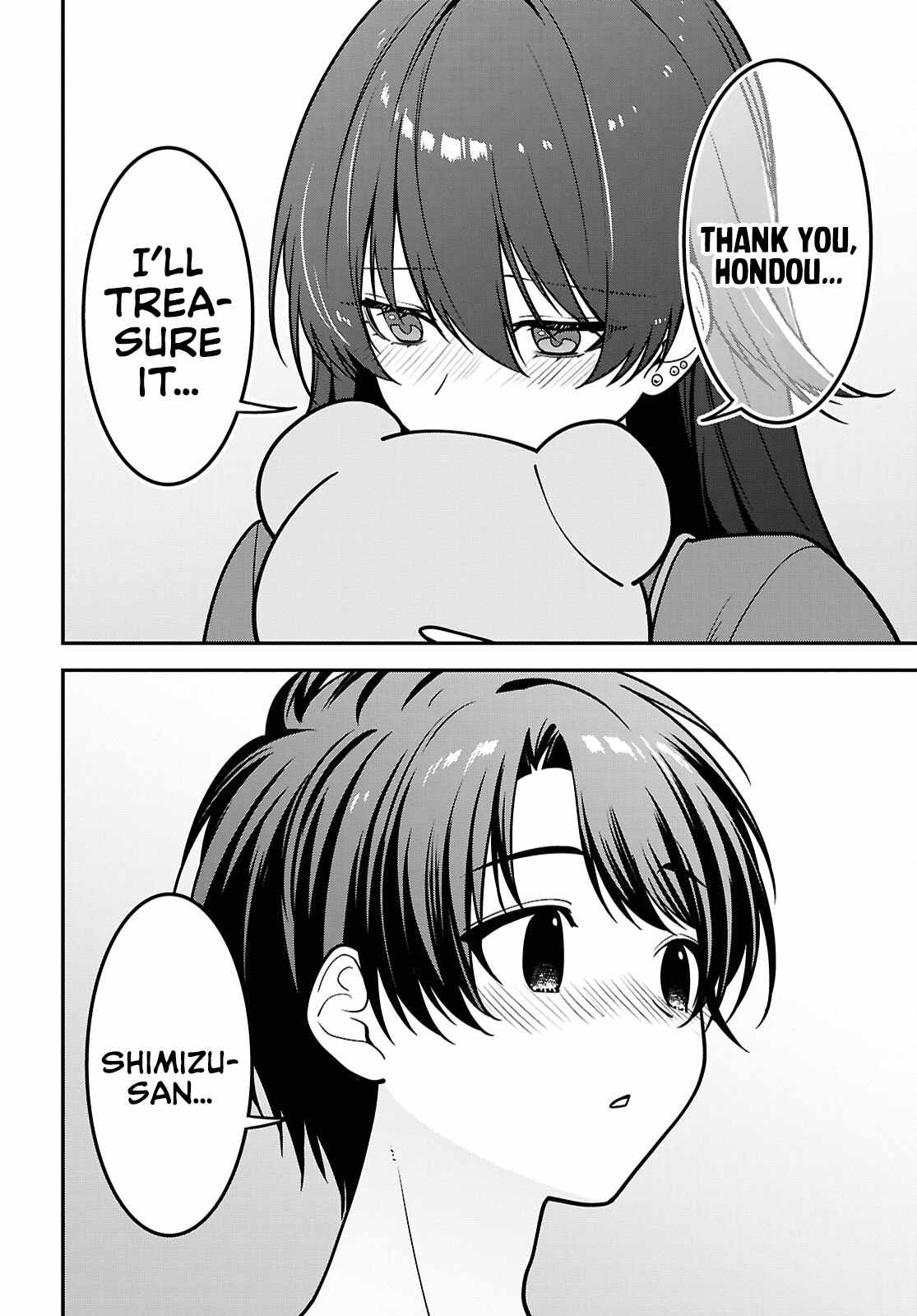 The Yankee Shimizu-san Sitting Next to Me Has Dyed Her Hair Black Ch.18 p25