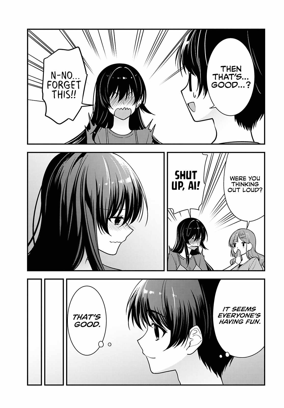 The Yankee Shimizu-san Sitting Next to Me Has Dyed Her Hair Black Ch.18 p30
