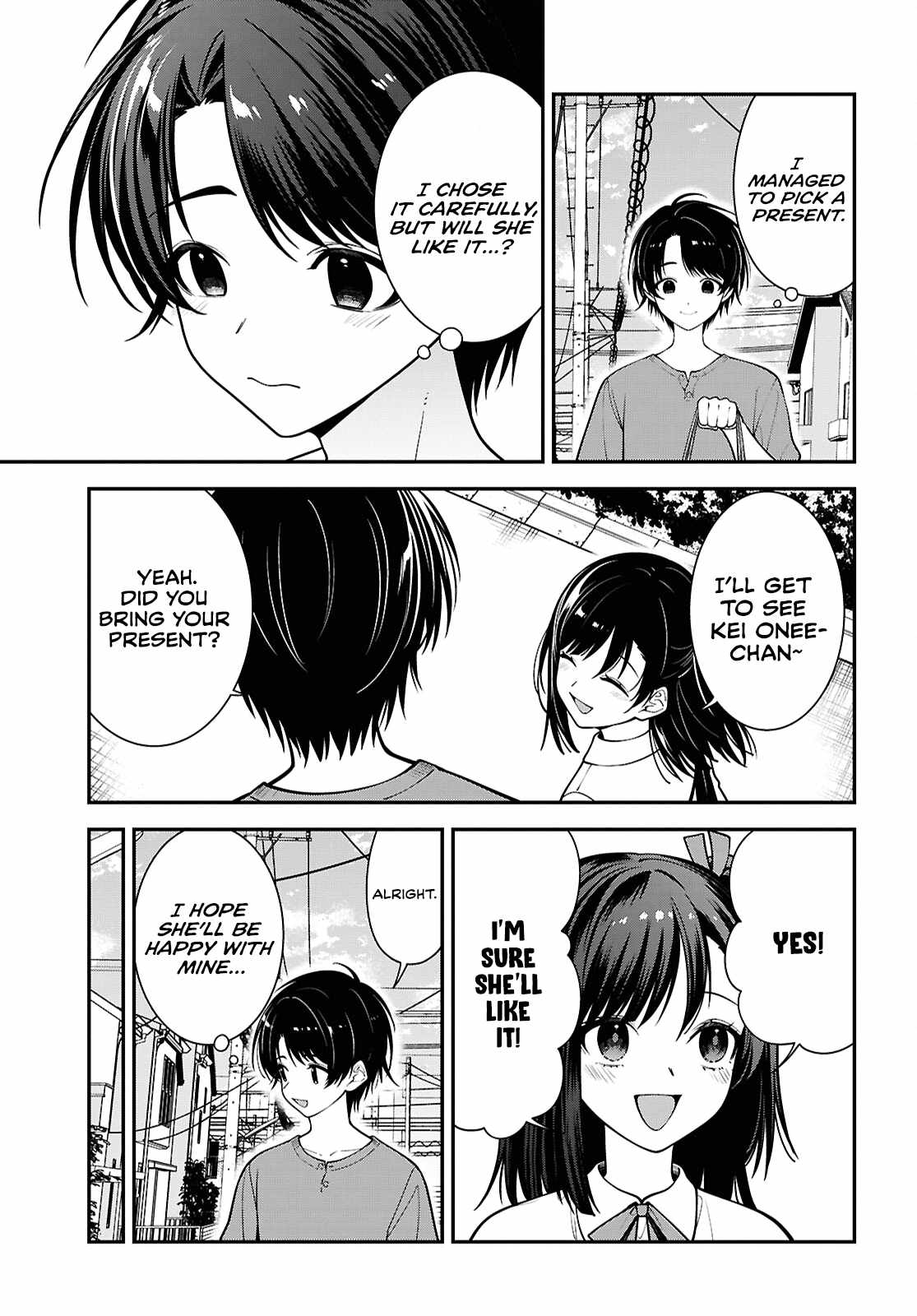 The Yankee Shimizu-san Sitting Next to Me Has Dyed Her Hair Black Ch.18 p5