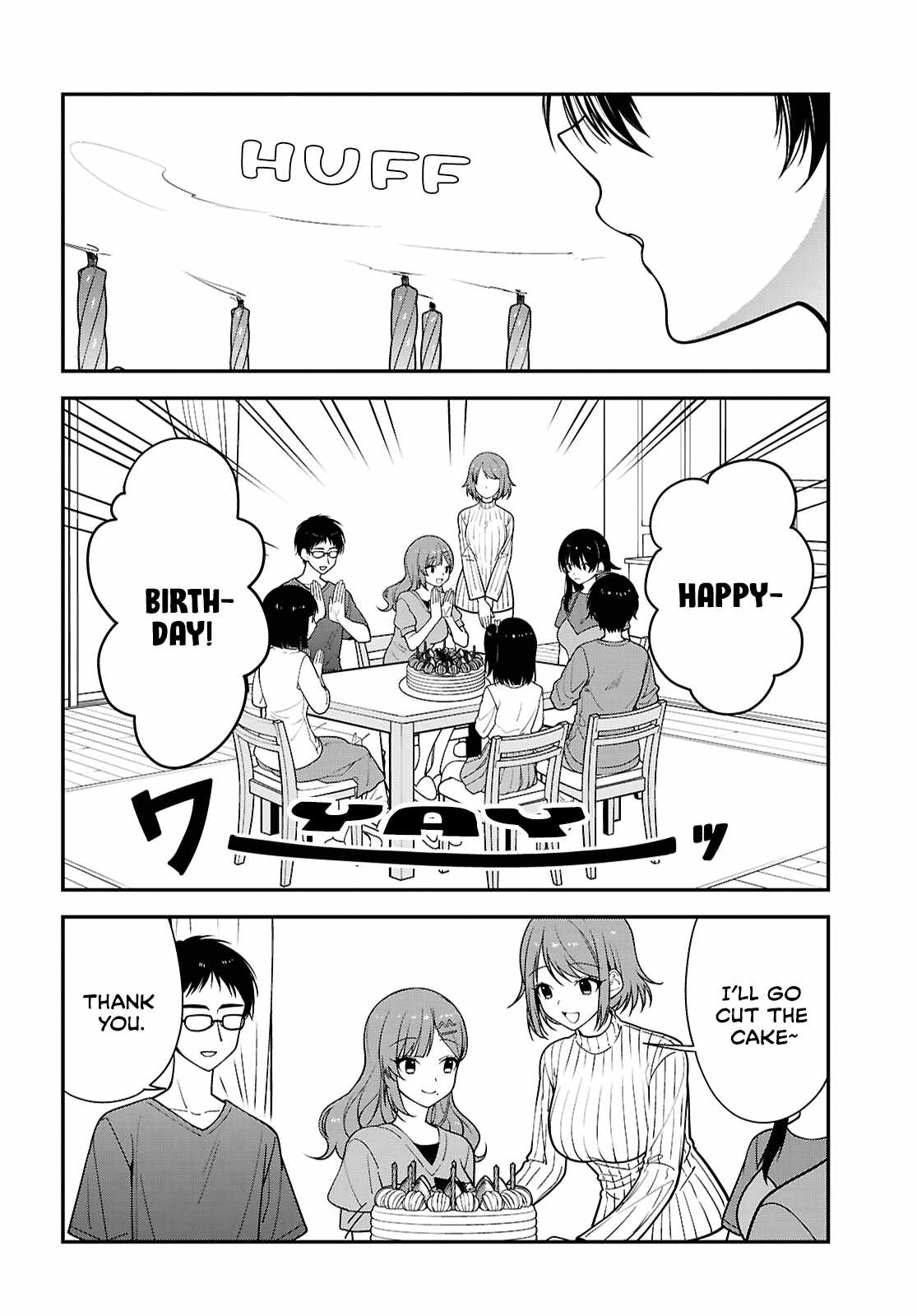 The Yankee Shimizu-san Sitting Next to Me Has Dyed Her Hair Black Ch.18 p6