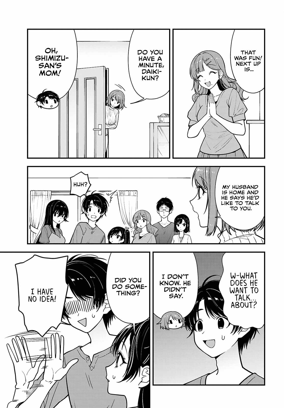 The Yankee Shimizu-san Sitting Next to Me Has Dyed Her Hair Black Ch.18 p9