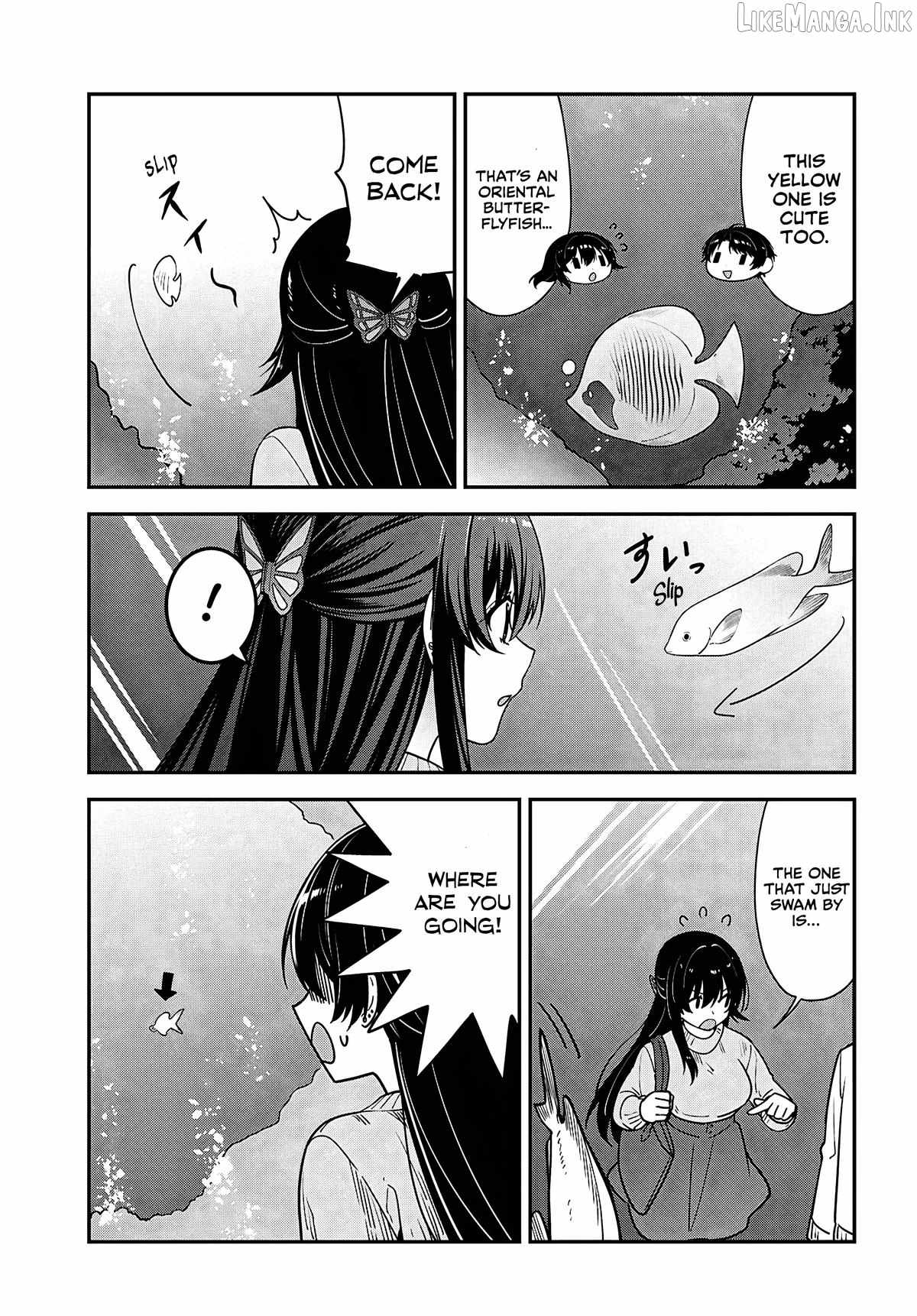 The Yankee Shimizu-san Sitting Next to Me Has Dyed Her Hair Black Ch.20 p13
