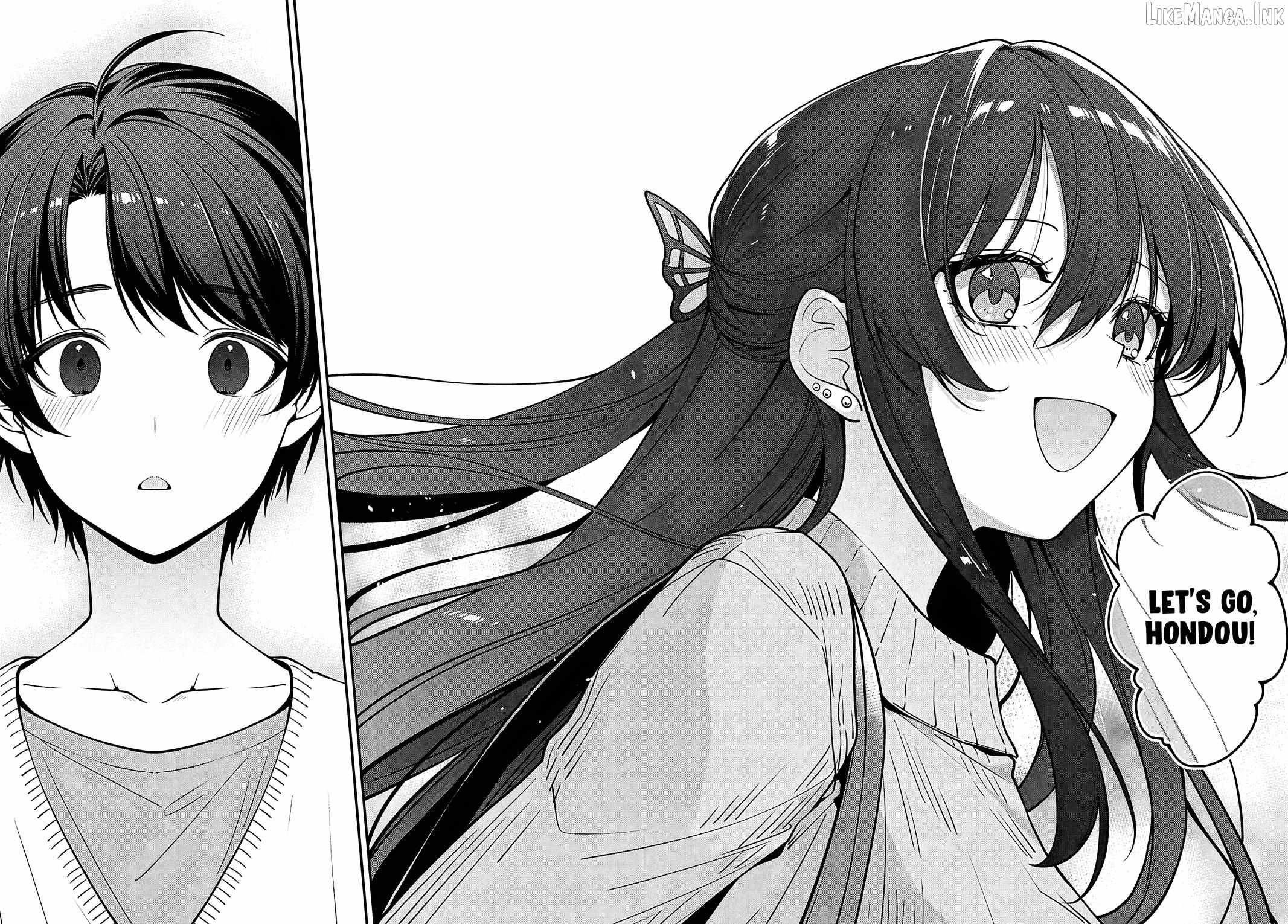 The Yankee Shimizu-san Sitting Next to Me Has Dyed Her Hair Black Ch.20 p18