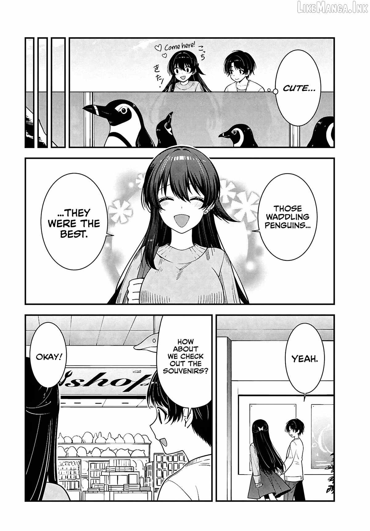 The Yankee Shimizu-san Sitting Next to Me Has Dyed Her Hair Black Ch.20 p19