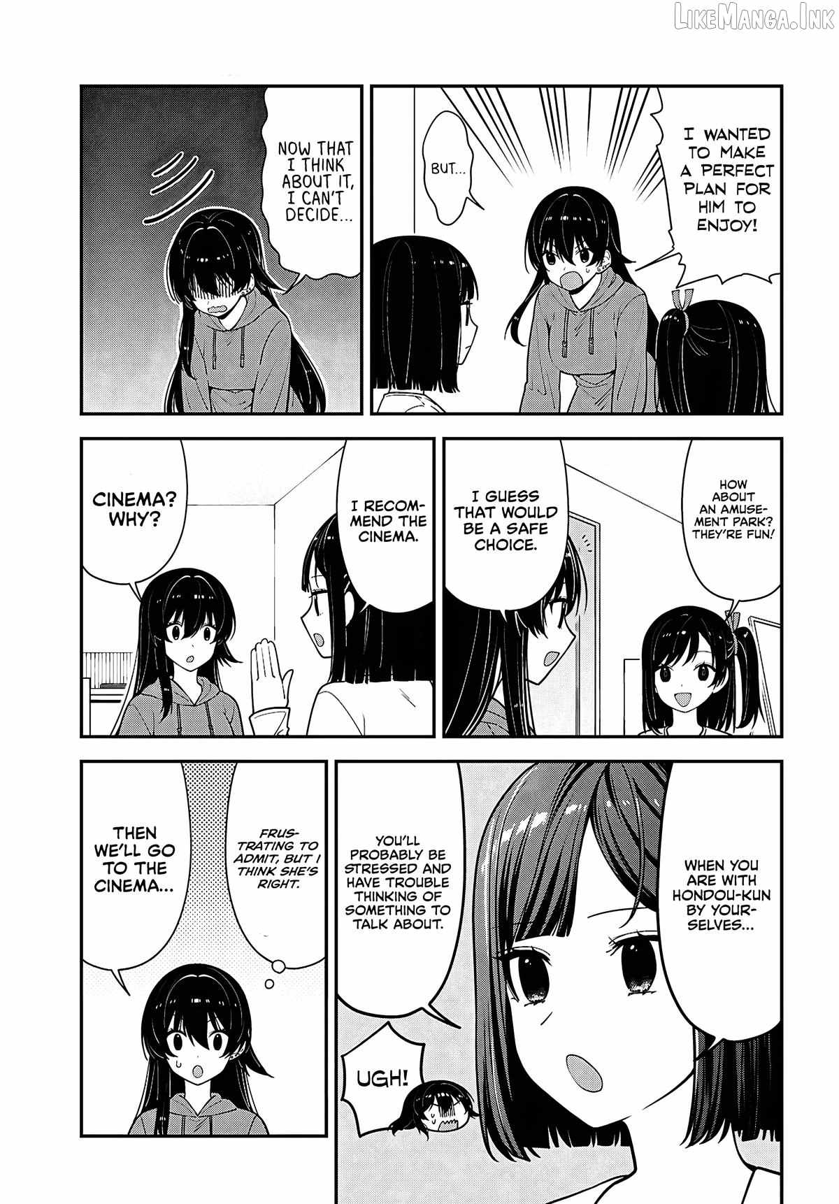 The Yankee Shimizu-san Sitting Next to Me Has Dyed Her Hair Black Ch.20 p3