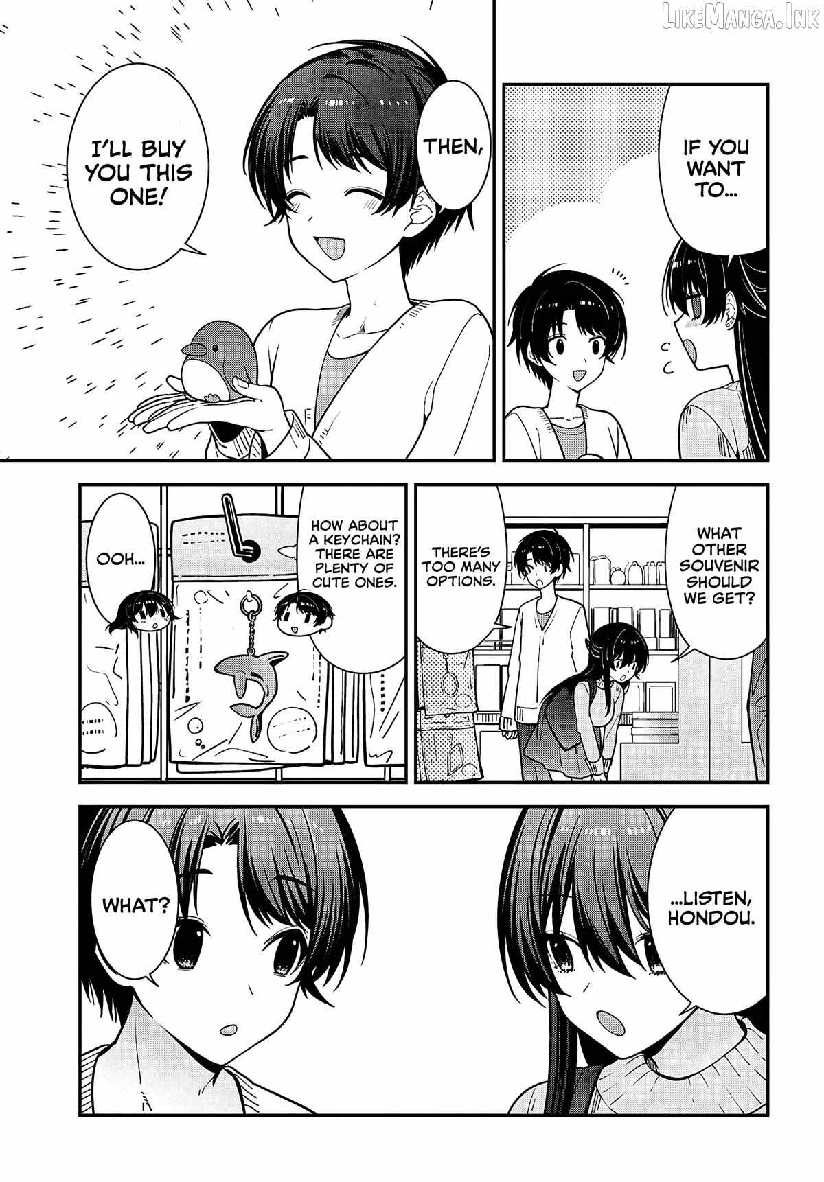The Yankee Shimizu-san Sitting Next to Me Has Dyed Her Hair Black Ch.20 p22