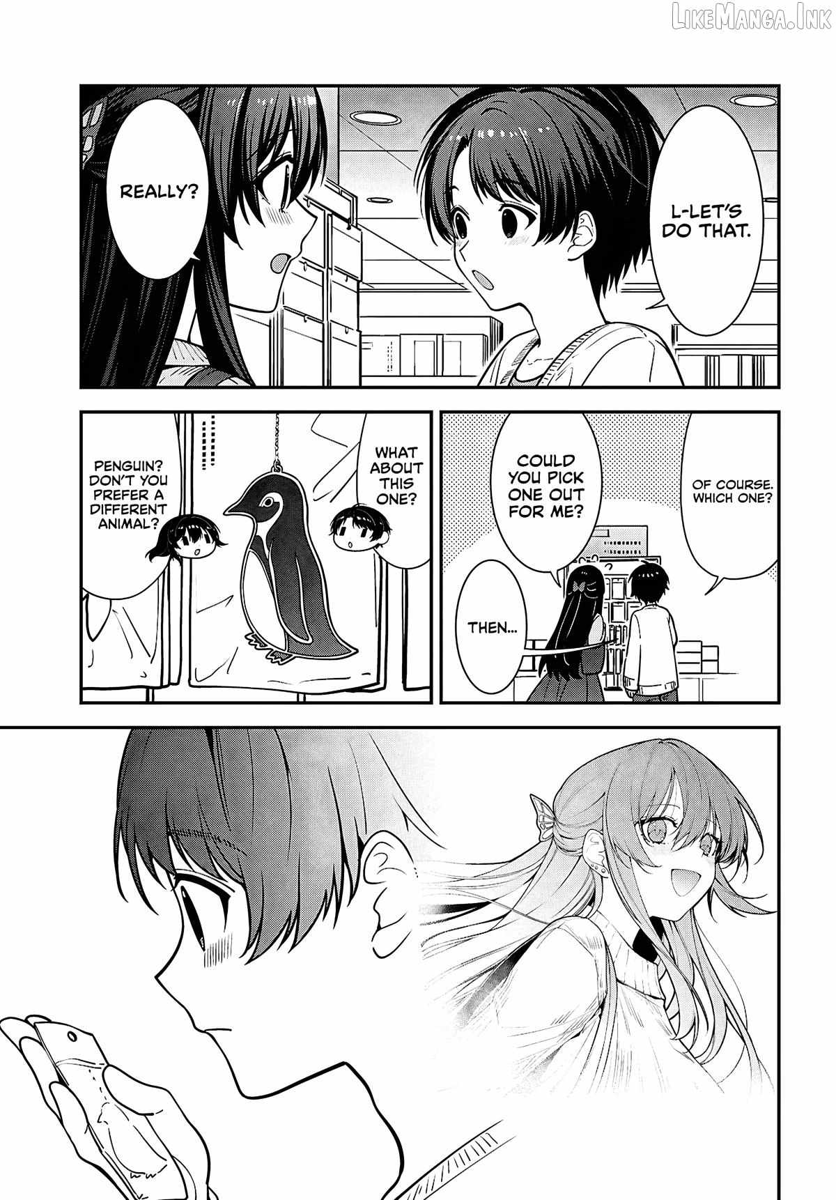 The Yankee Shimizu-san Sitting Next to Me Has Dyed Her Hair Black Ch.20 p24
