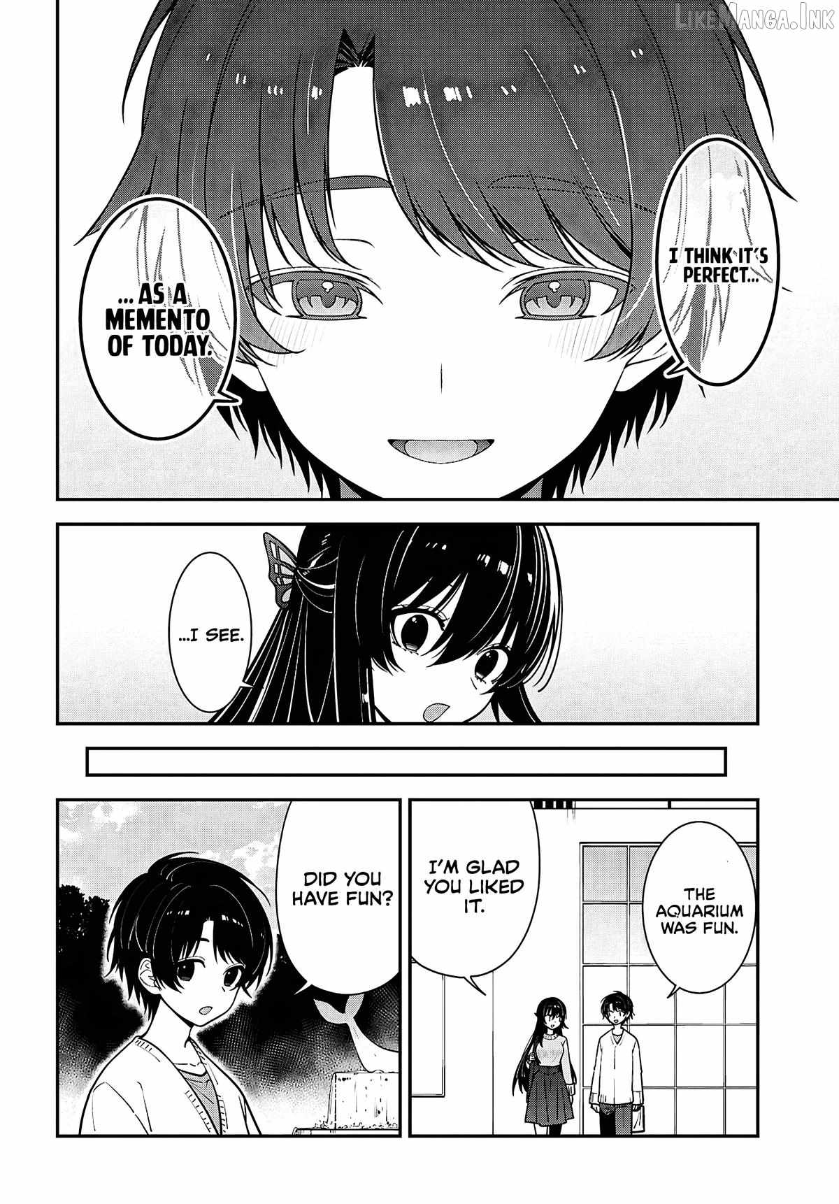 The Yankee Shimizu-san Sitting Next to Me Has Dyed Her Hair Black Ch.20 p25